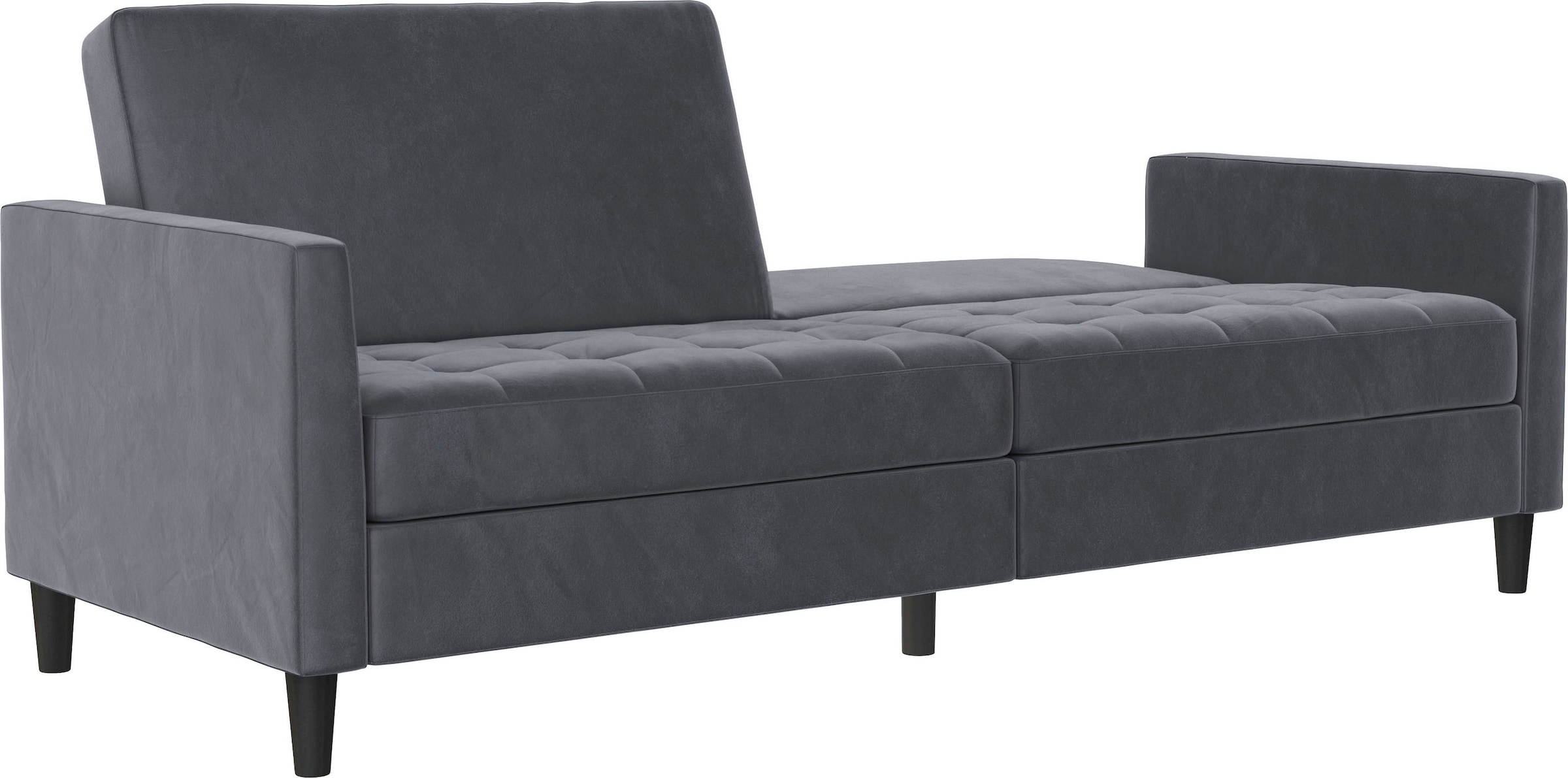Dorel Home 3-Sitzer »Presley« Sofa mit Bett-Funktion und verstellbarer Rückenlehne
