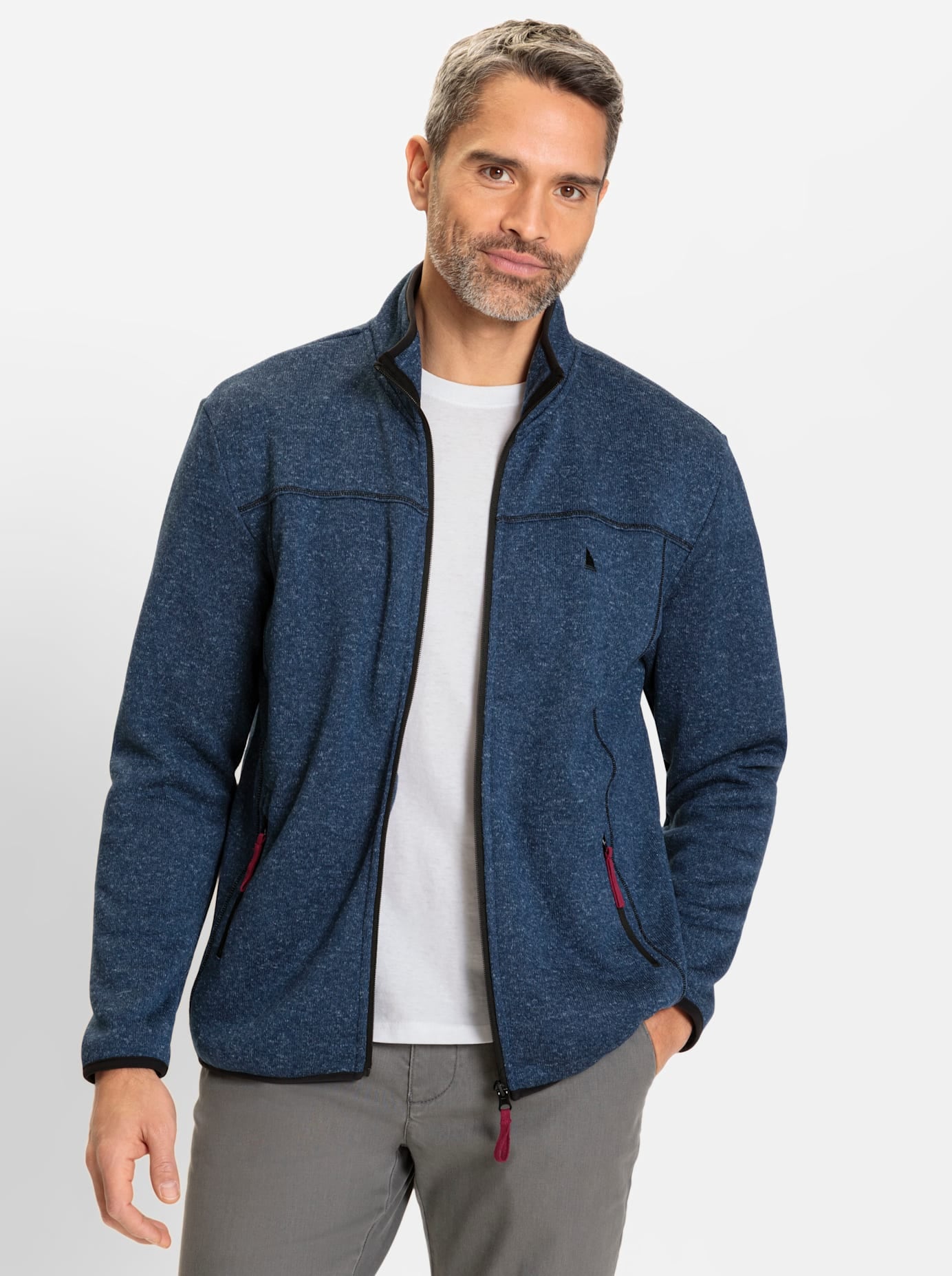 Strickfleecejacke