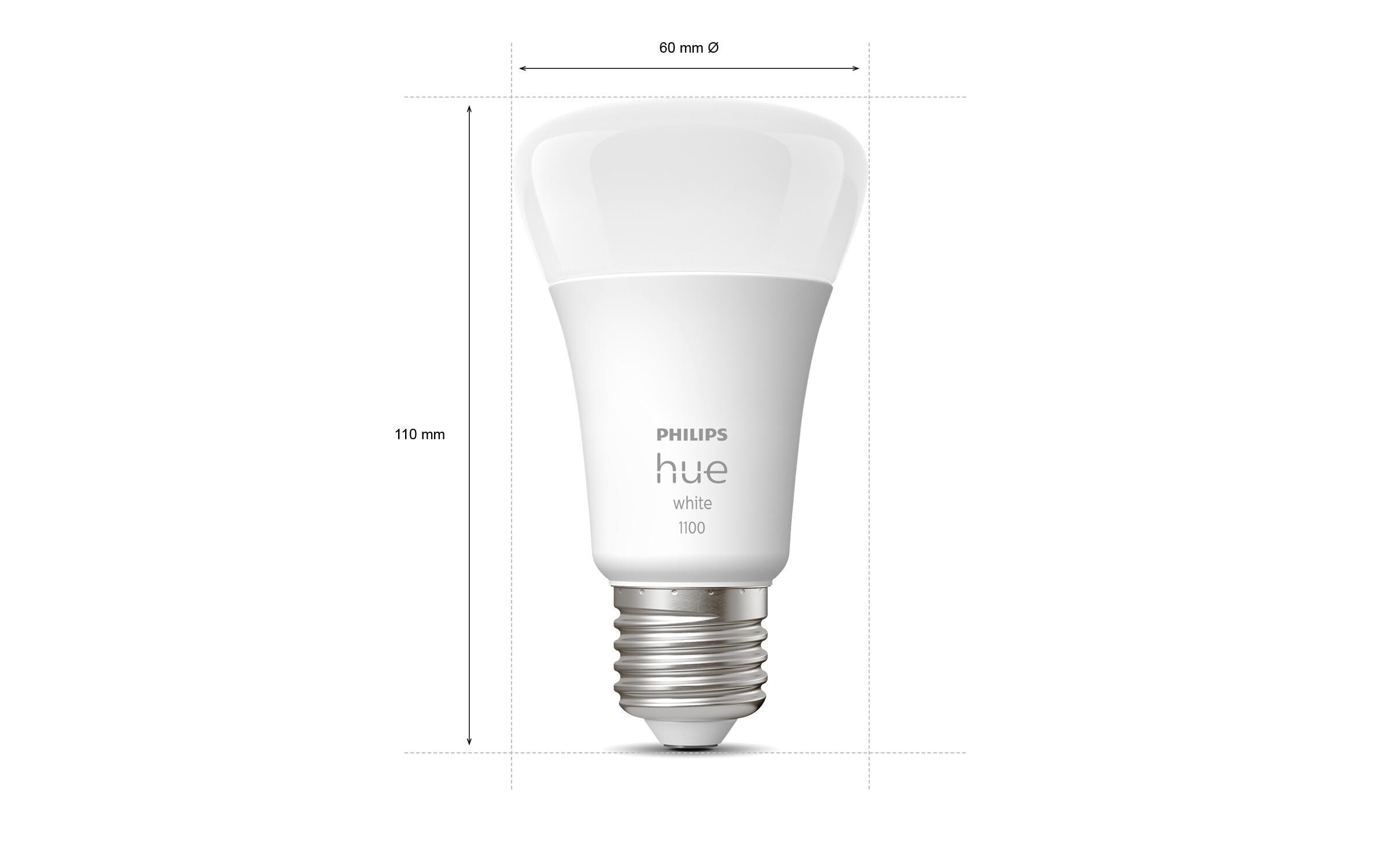 Philips Hue Spezialleuchtmittel »White, 44690«, E27, Warmweiss