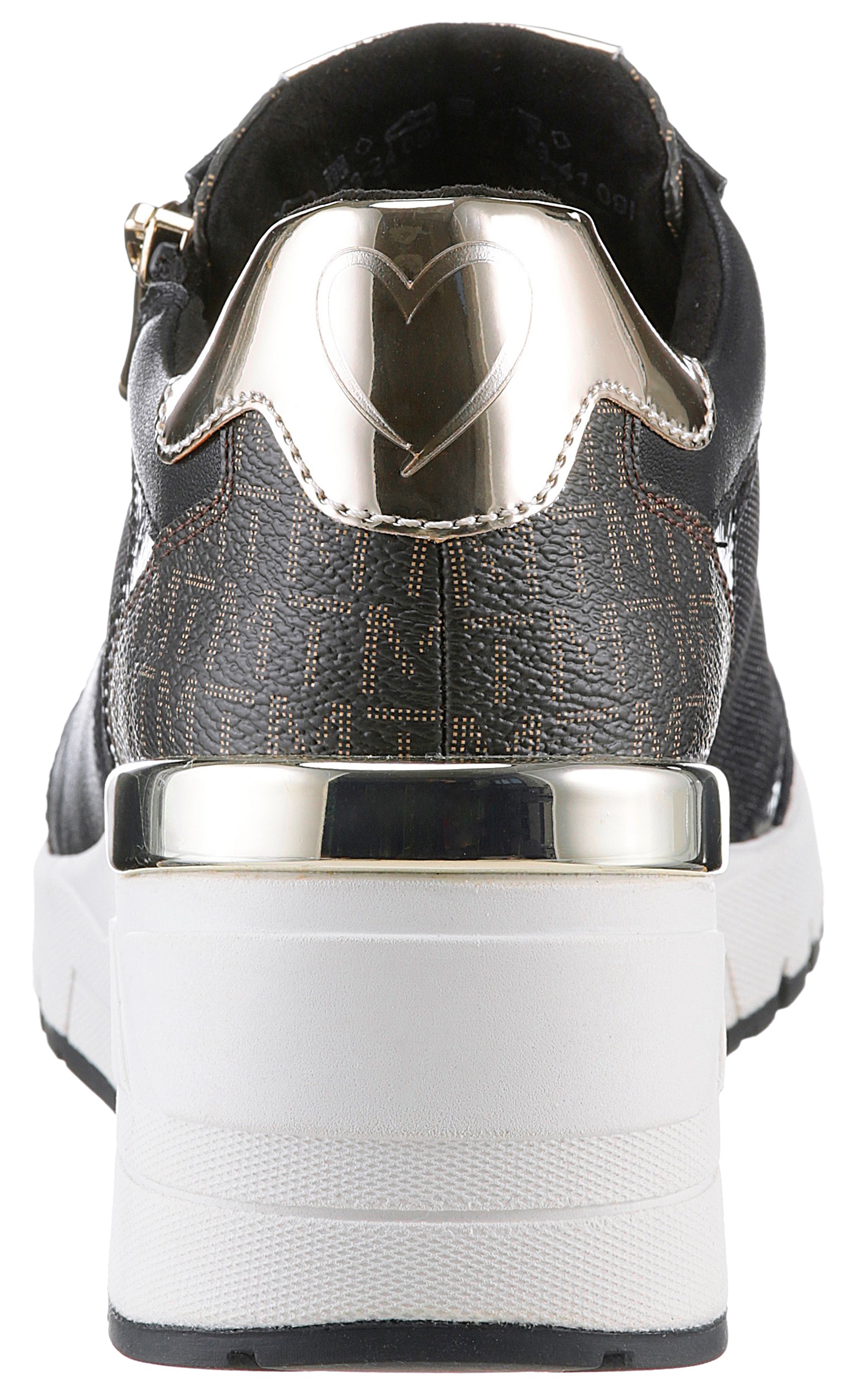 MARCO TOZZI Baskets compensées  , Freizeitschuh, Halbschuh, Schnürschuh in veganer Verarbeitung