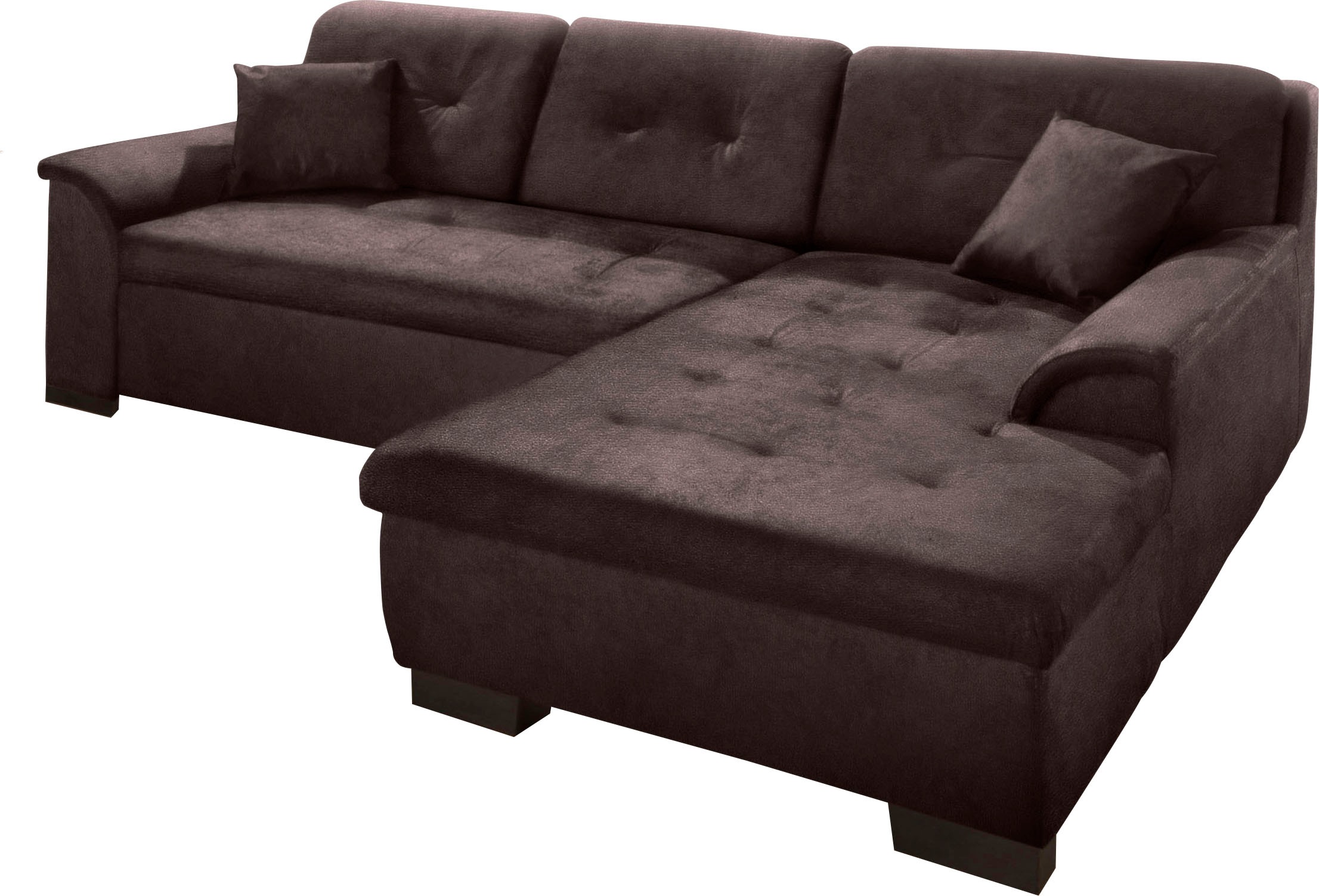 Home affaire Ecksofa »Bergen«, wahlweise mit Bettfunktion L-Form