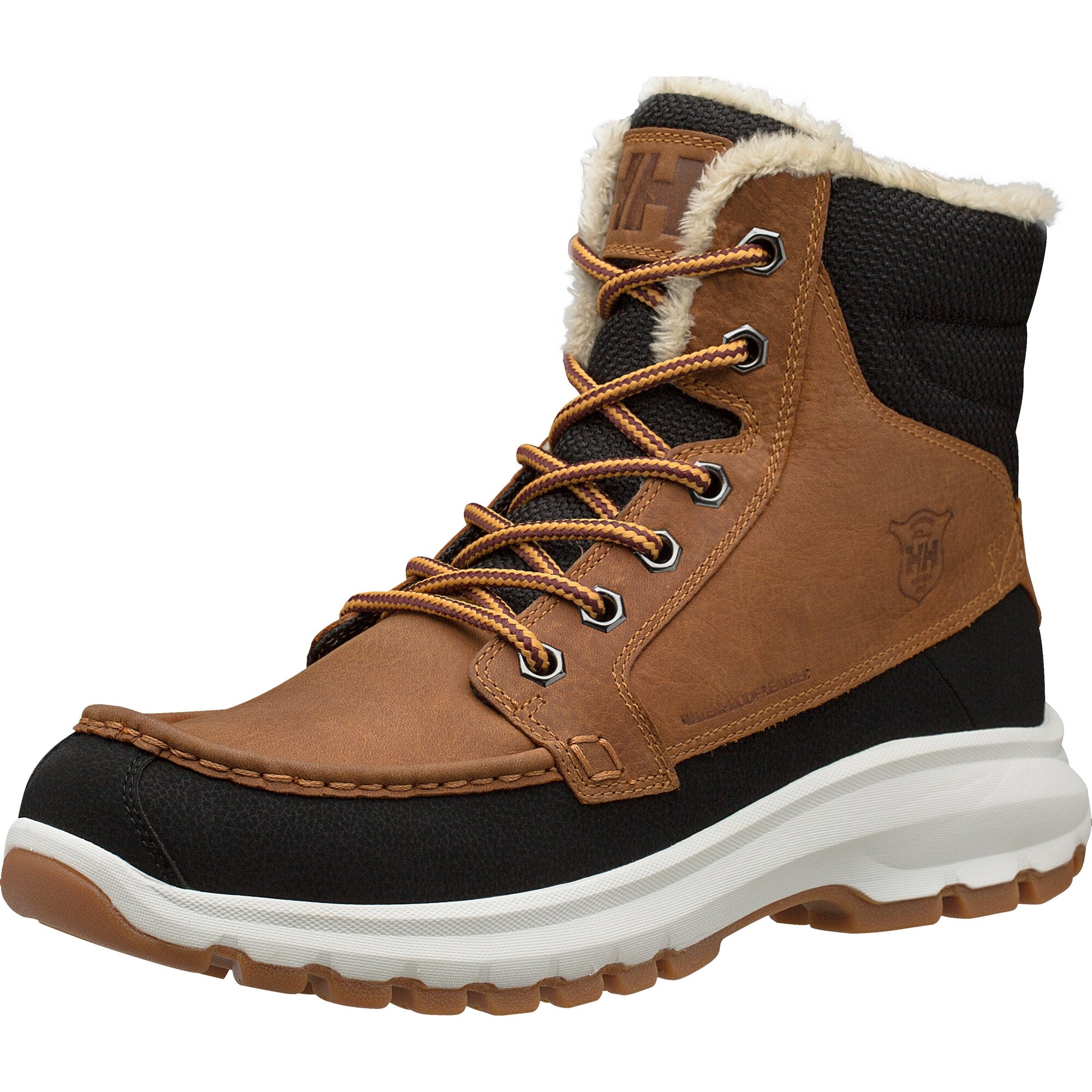 Image of Helly Hansen Winterstiefel "GARIBALDI V3" wasserdichtes Leder, gefüttert, Schnürstiefel, Winterschuhe