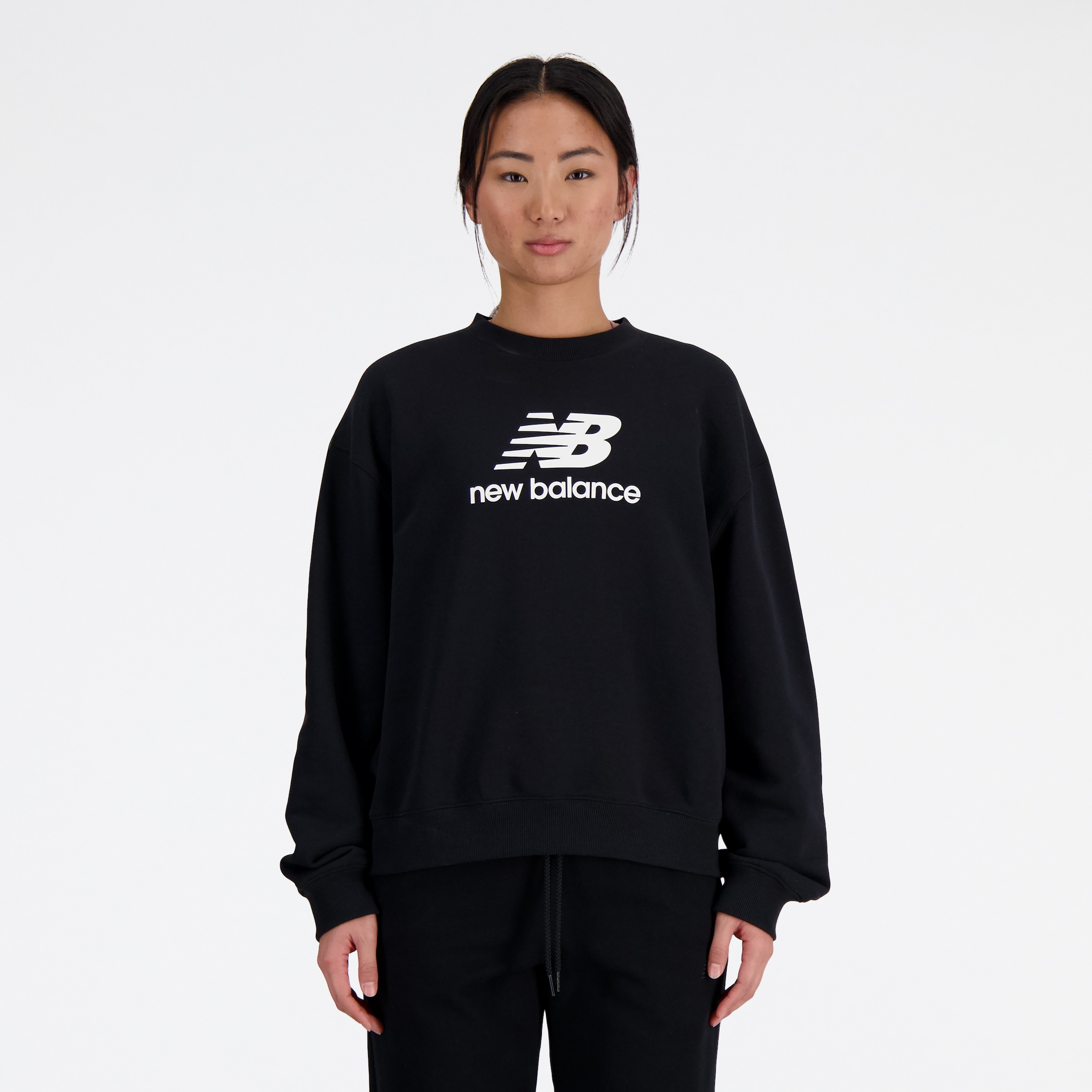 Image of New Balance Sweatshirt "Sport Essentials French Terry Logo Crew", für Erwachsene