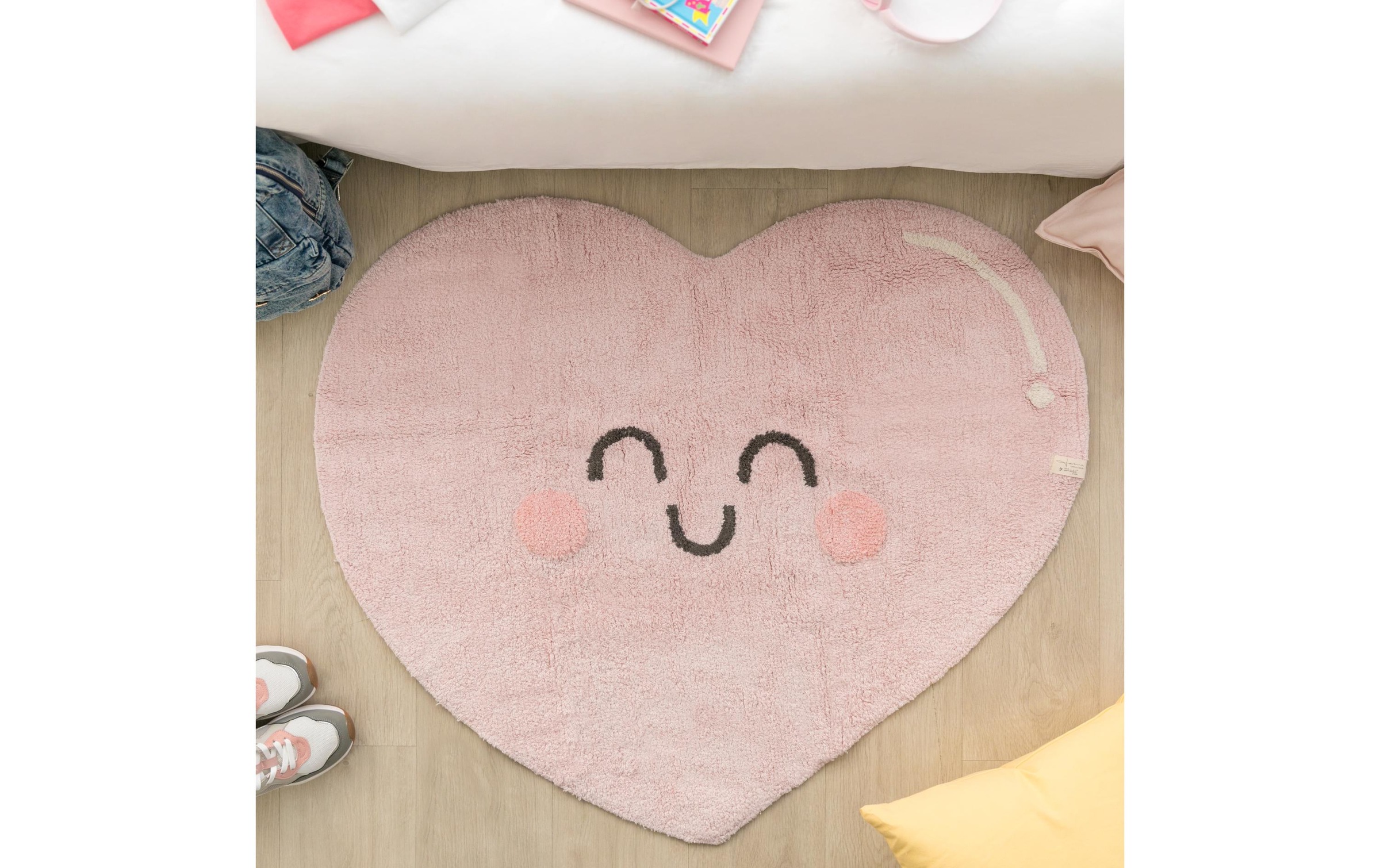 Kinderteppich »Lorena Canals Happy Heart 150 x 90 cm«