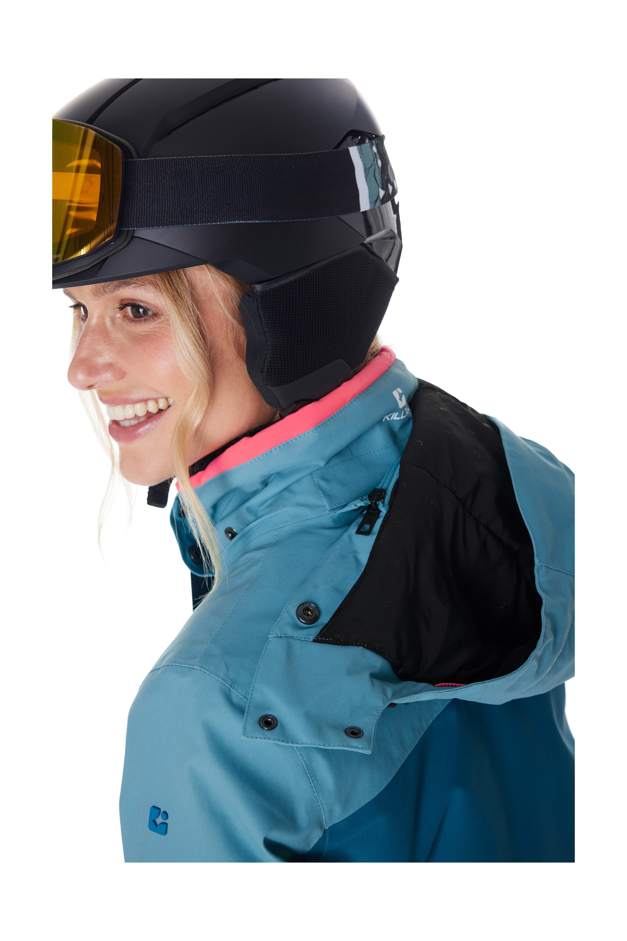Killtec Veste de ski »KSW 67 WMN SKI JCKT« Damen Skijacke: wasserdicht, atmungsaktiv, abnehmbare Kapuze