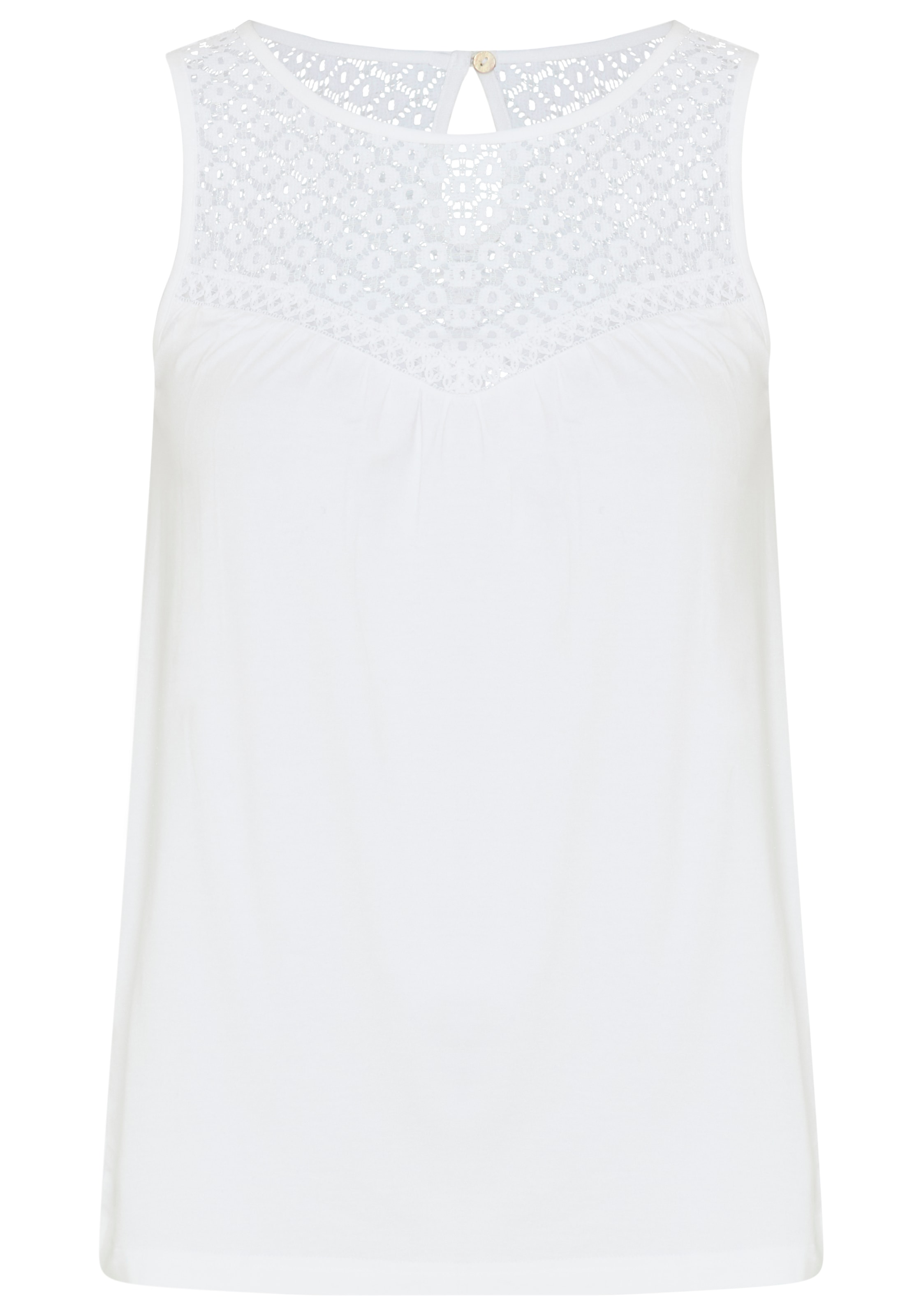 Tamaris Top en dentelle mit ausgestellter Passform