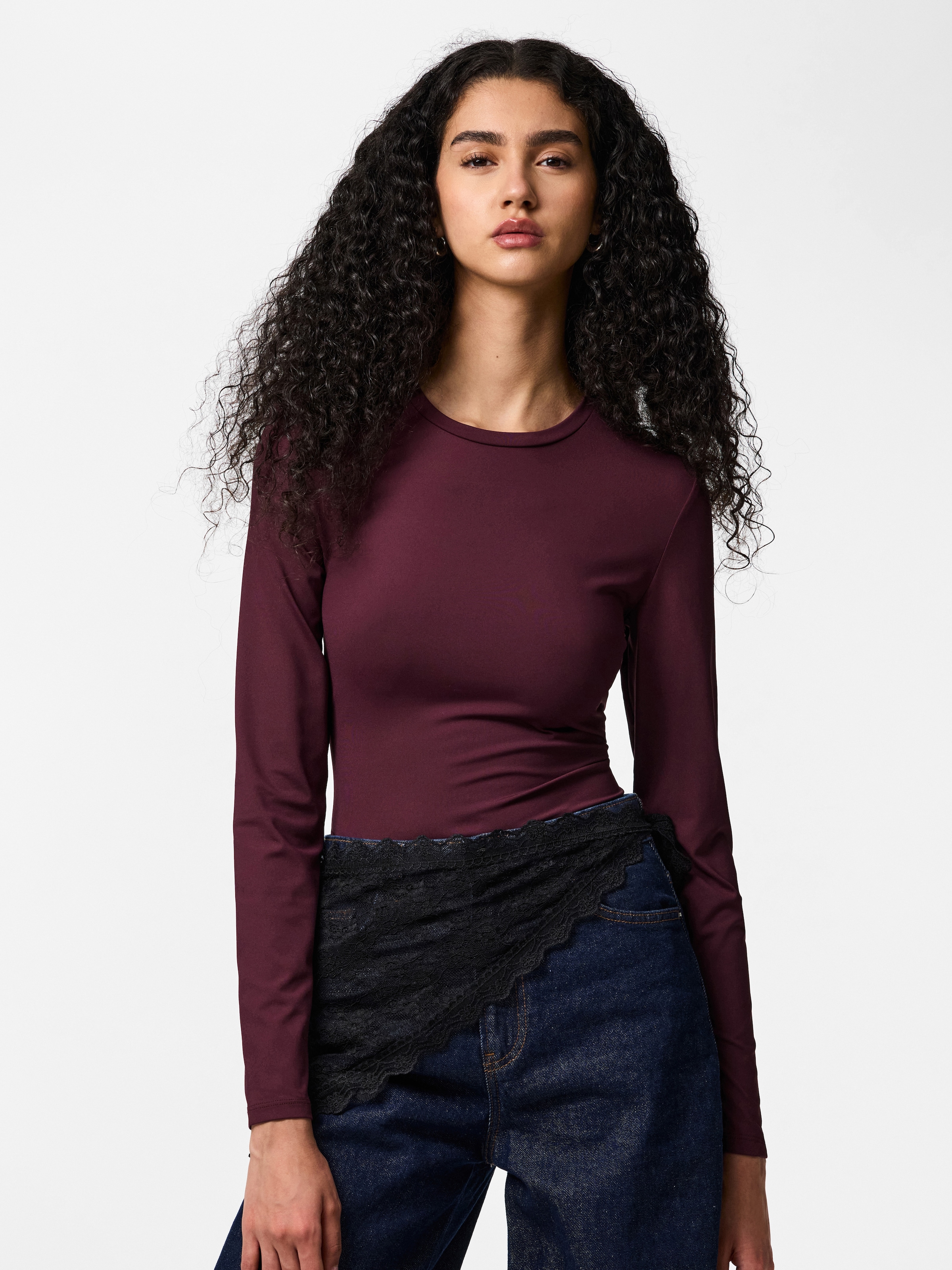 pieces Langarmshirt »PCLULA LS TOP JRS NOOS«