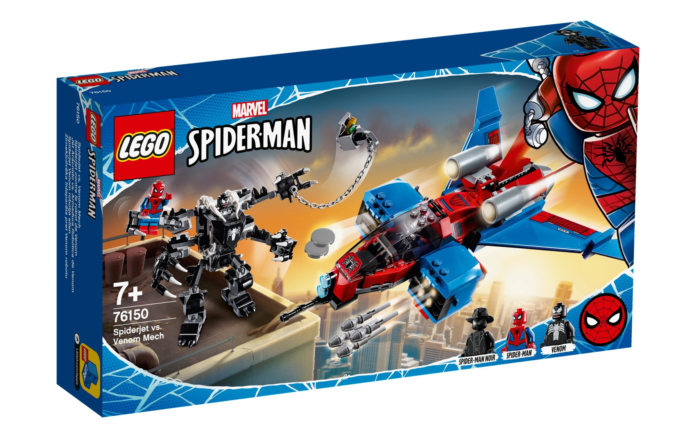 Image of LEGO® Spielbausteine »Marvel Spiderjet vs. Venom Mech« bei Ackermann Versand Schweiz