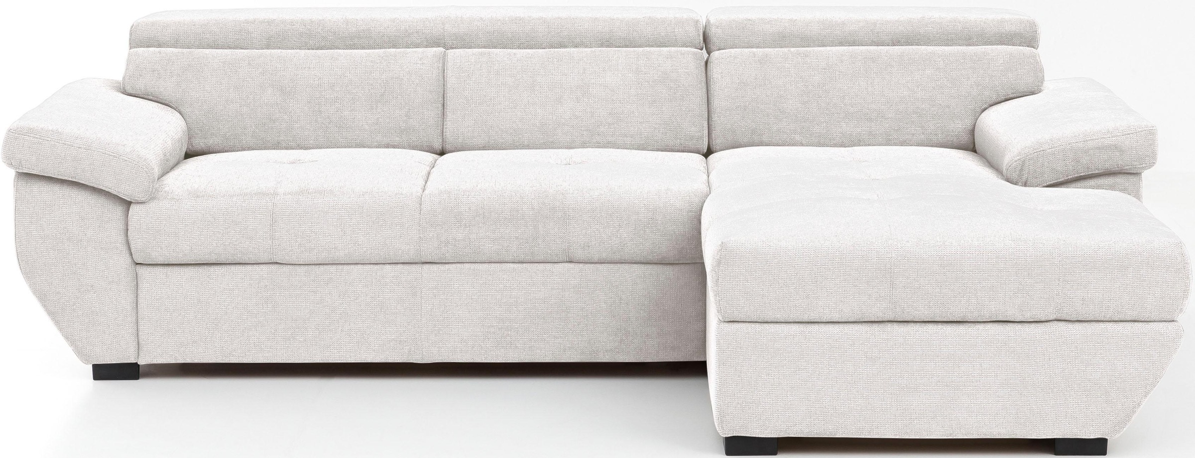 Image of Home affaire Ecksofa »Highway«, mit Recamiere, Kopfteilverstellung und wahlweise Bettfunktion bei Ackermann Versand Schweiz