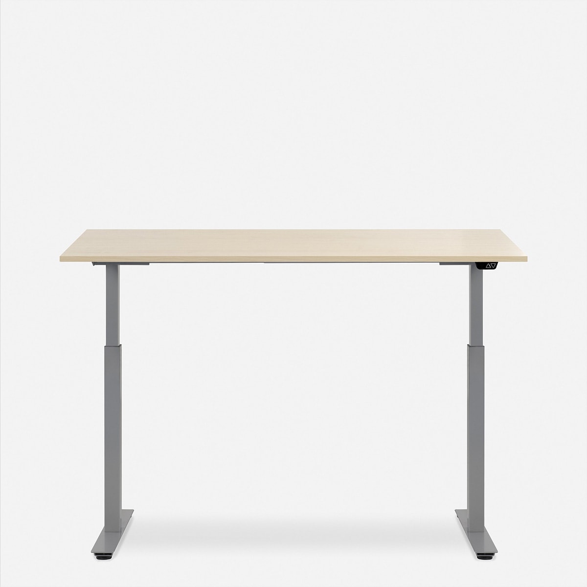 Schreibtische »WRK21 Schreibtisch Smart 160 x 80 cm, Höhenverstellbar, Mandal Ahorn / Grau«