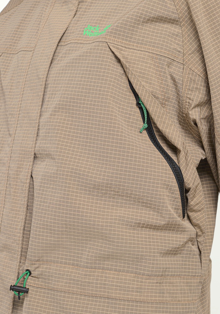 Jack Wolfskin Veste fonctionnelle »FIND THE WILD 2L JKT W« avec capuche avec poches zippées, imperméable, respirant