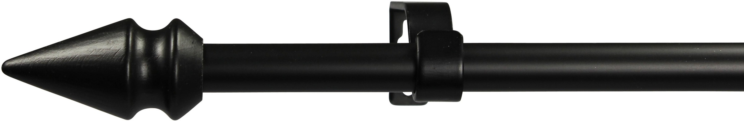 Image of GARESA Gardinenstange »SPYRNA mit offenem Träger«, 1 läufig-läufig, Wunschmasslänge, Vorhanggarnitur, einfache Montage, mit Stangenverbinder verlängerbar, Wandmontage, Spitze, ohne Ringe bei Ackermann Versand Schweiz