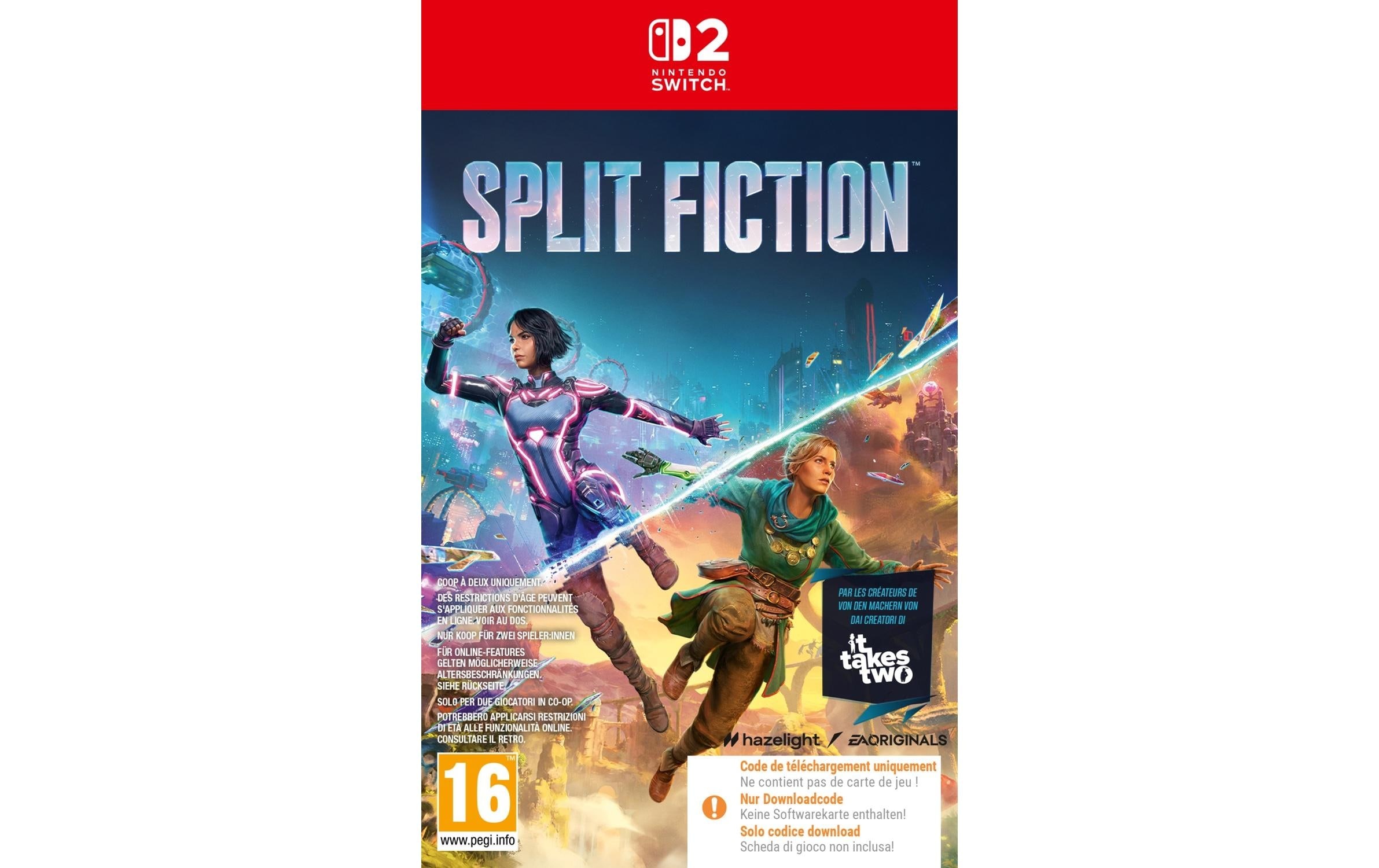 Electronic Arts Spielesoftware »Arts Split Fiction (Code in a Box)«, Nintendo Switch 2
