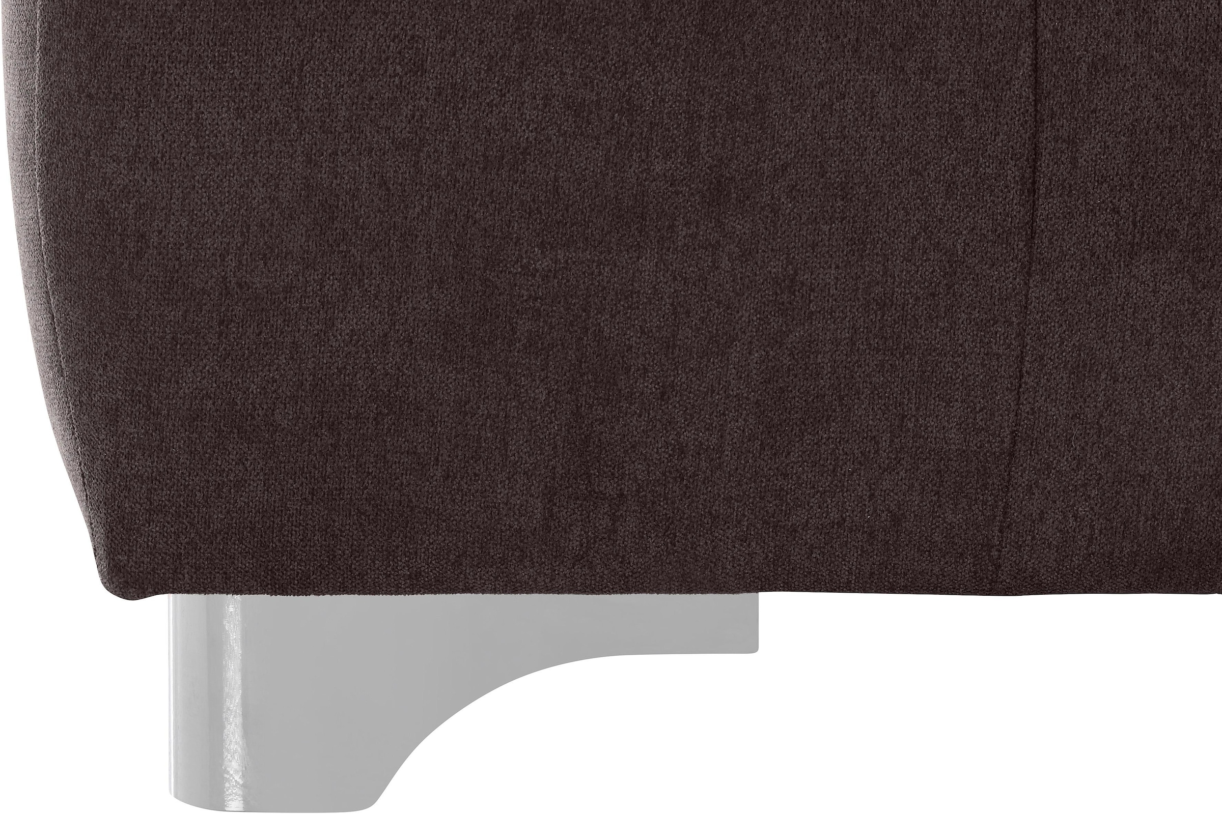 DOMO collection 2,5-Sitzer »Mira inklusive Kopfteilverstellung für mehr Wohlfühlkomfort«, elegant und modern, komfortabel, frei im Raum stellbar