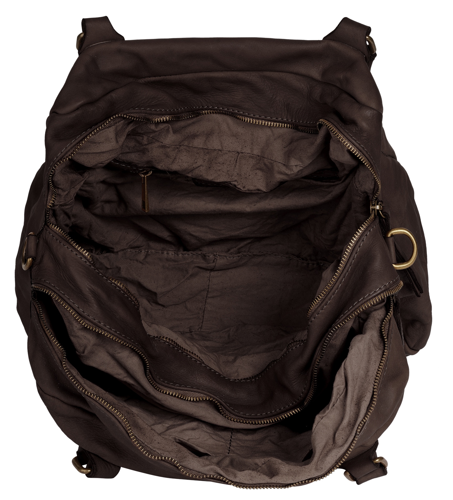 Samantha Look Shopper, echt Leder, Made in Italy