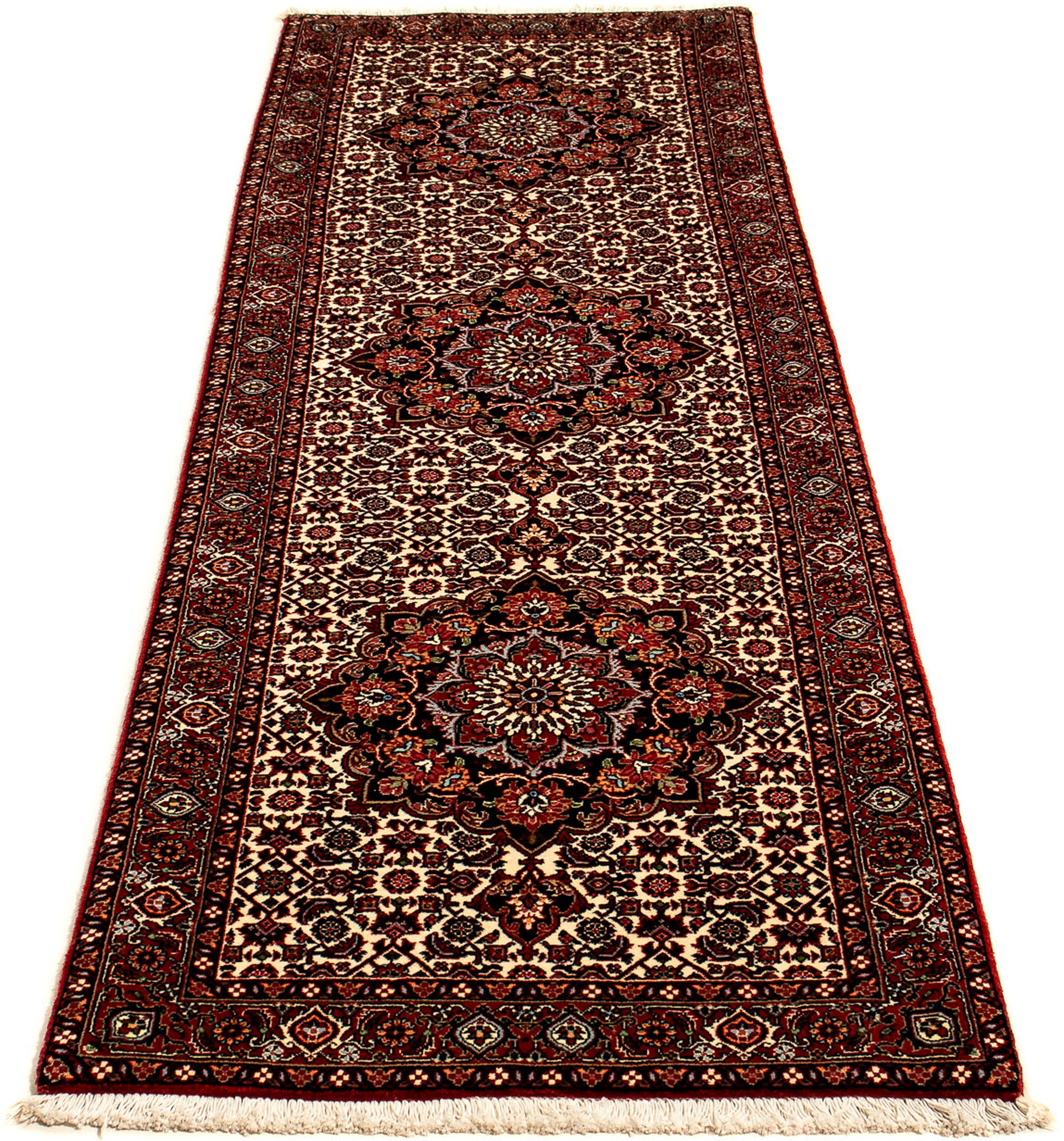 Image of morgenland Orientteppich »Perser - Bidjar - 248 x 70 cm - beige«, rechteckig, 15 mm Höhe, Wohnzimmer, Handgeknüpft, Einzelstück mit Zertifikat bei Ackermann Versand Schweiz