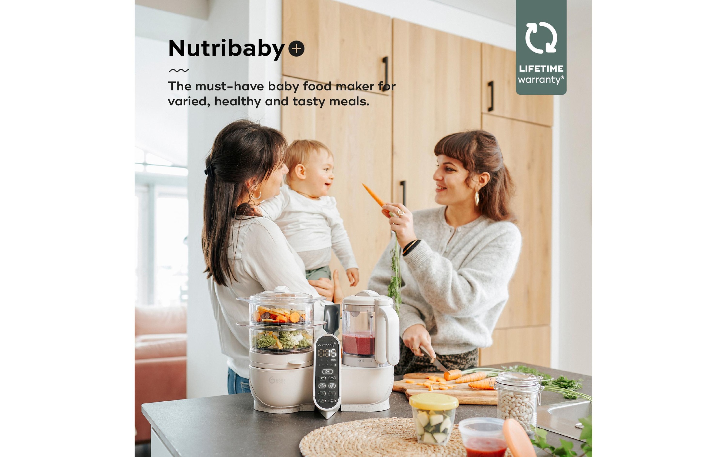 BABYMOOV Babynahrungszubereiter »Nutribaby Plus Mineral«