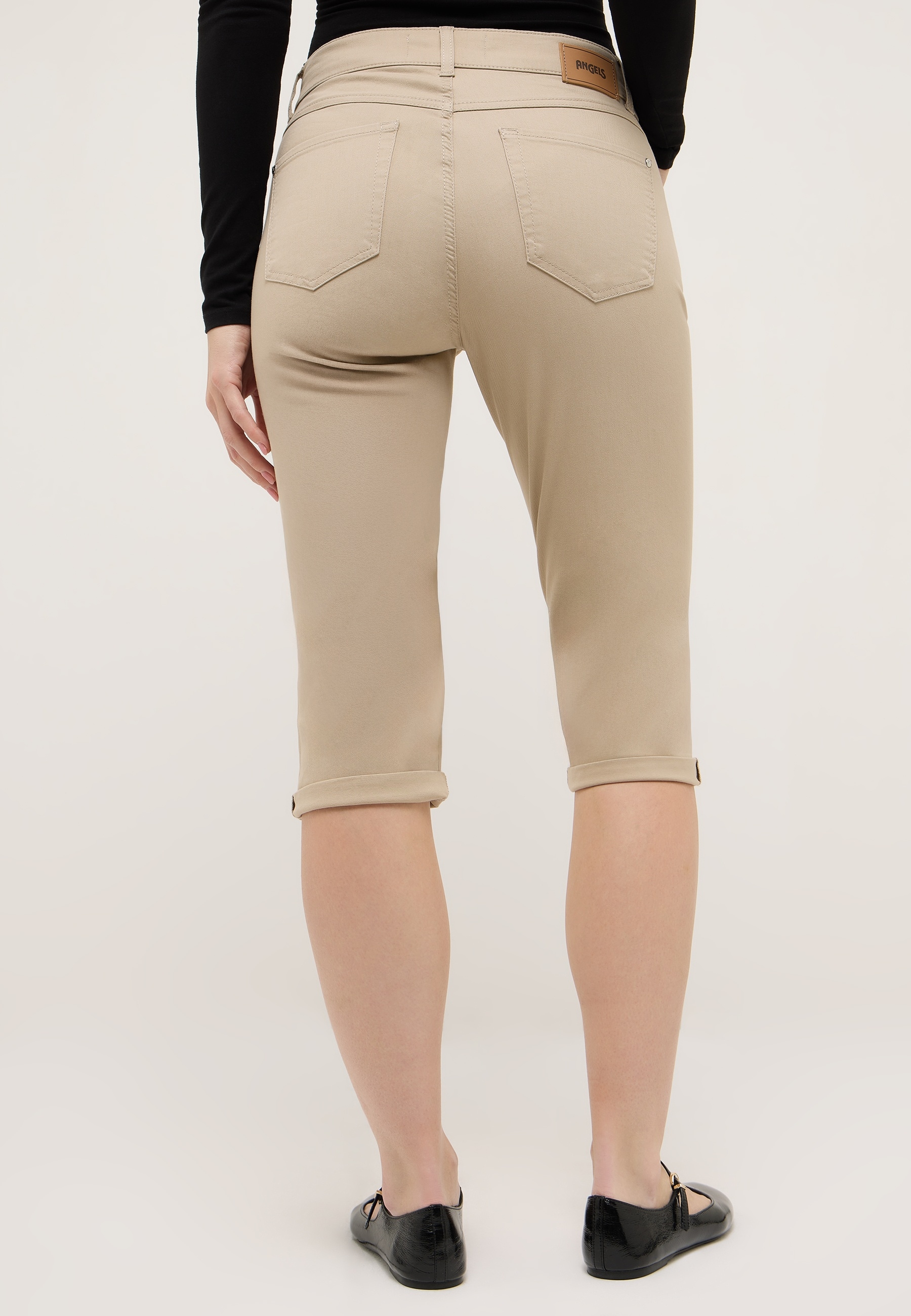 ANGELS Jeans slim »CAPRI TURN UP« style Five-Pocket
