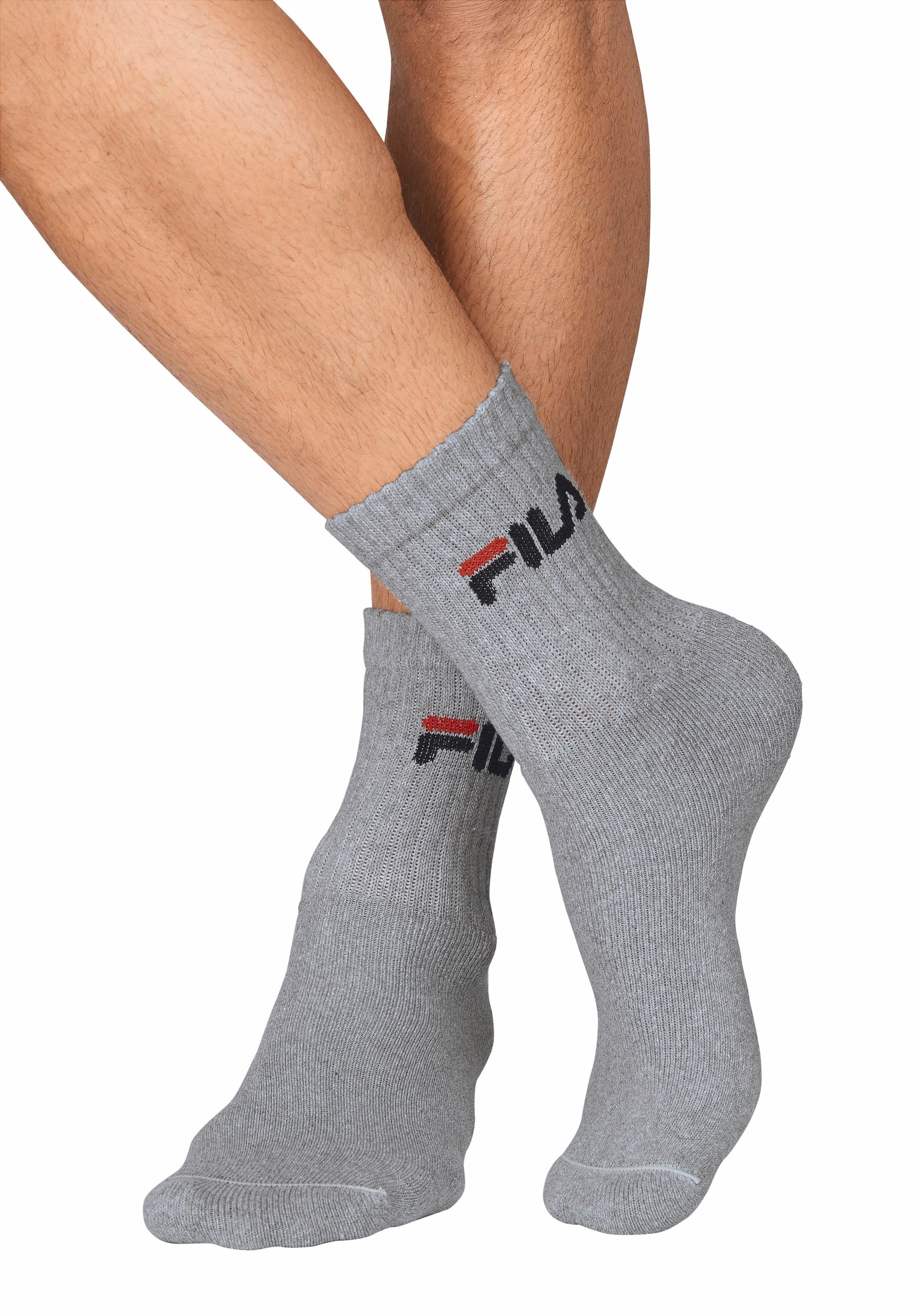 Tennissocken, (3er Pack), mit verstärkten Belastungszonen