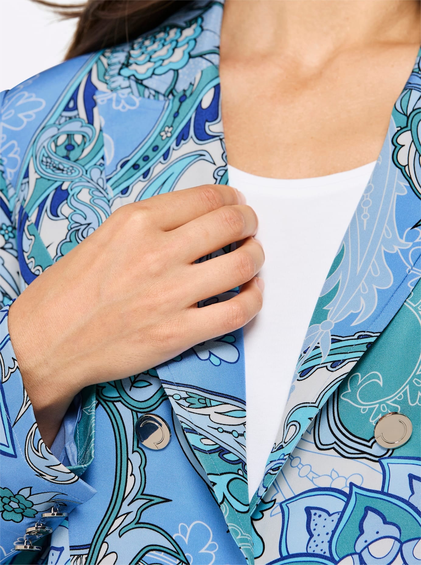 CREATION L PREMIUM Veste blazer »Seiden-Blazer«