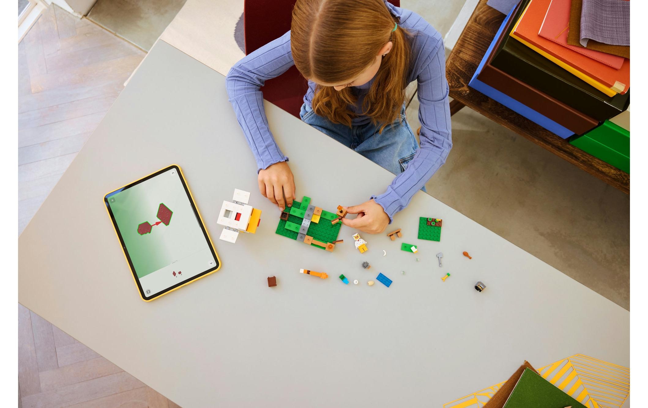   Konstruktionsspielsteine »Minecraft Hühnerfarm 21585« Kategorie: Fantasy-Welt