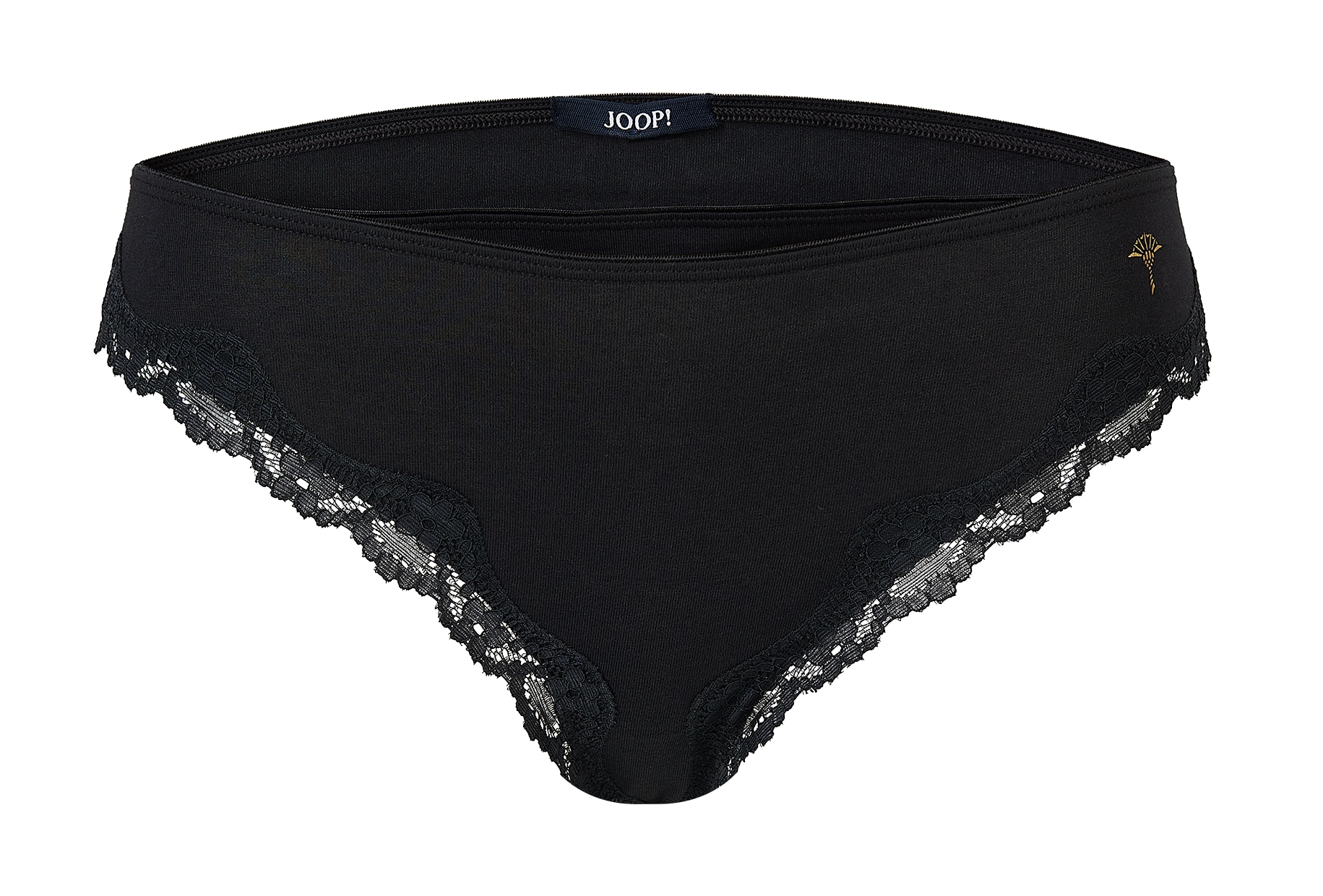 JOOP! Slip »Multipack«, (3er Pack), mit elegantem Spitzenabschluss