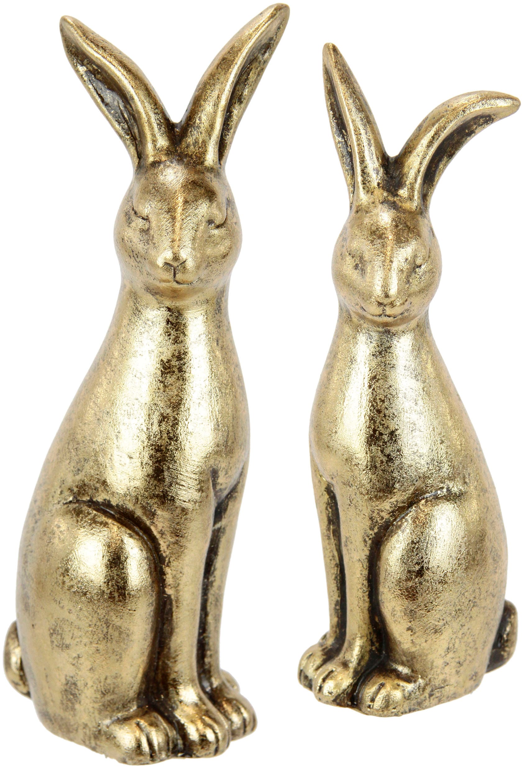 Image of I.GE.A. Osterhase "Hasen Paar, Ostern" Dekofigur, Osterdeko, Osterfigur