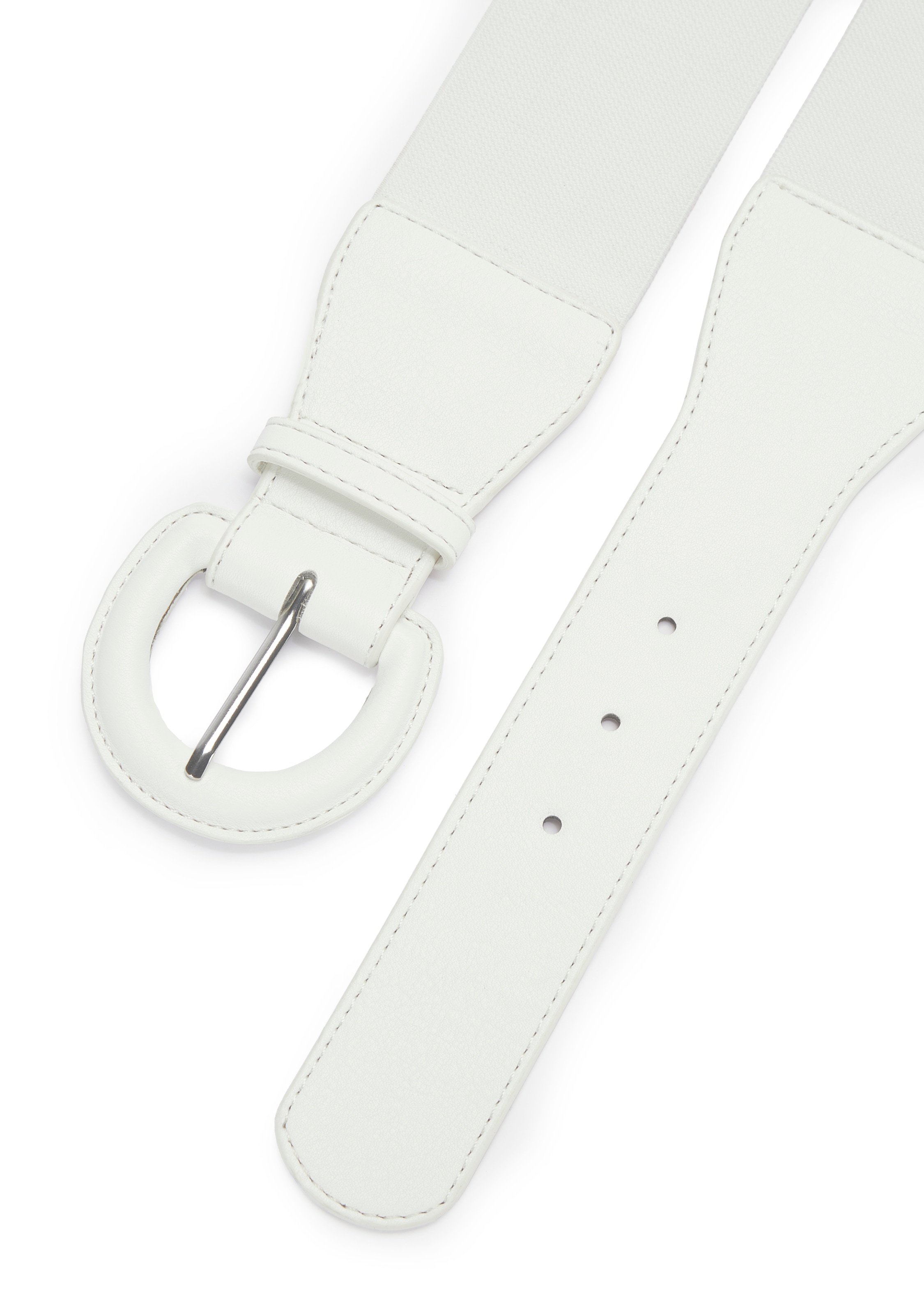 LASCANA Ceinture de taille »Stretchgürtel, Gürtel für Kleid & Overall, Bauchgürtel« avec grande boucle et effet gainant grâce au matériau élastique