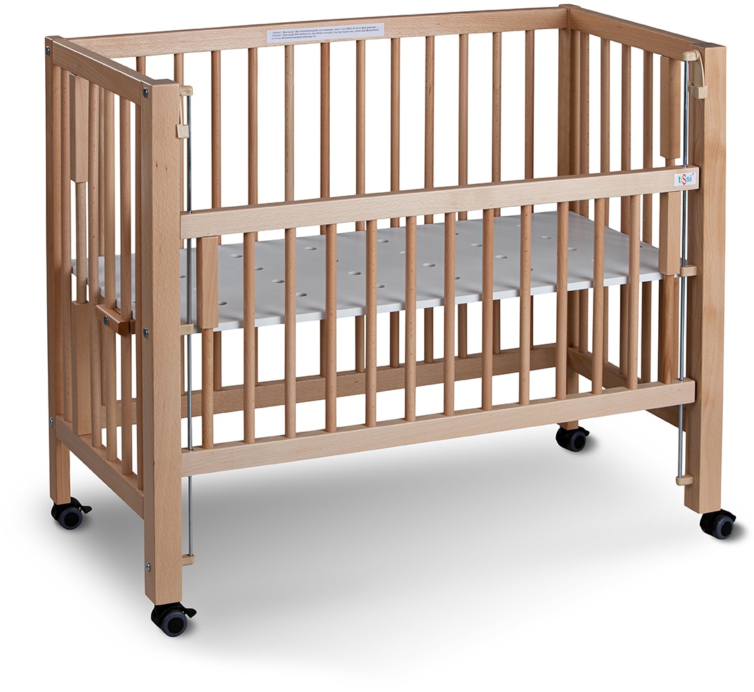 tiSsi® Beistellbett »SOPHIE Boxspring, natur«, inklusive Matratze; Made in Europe