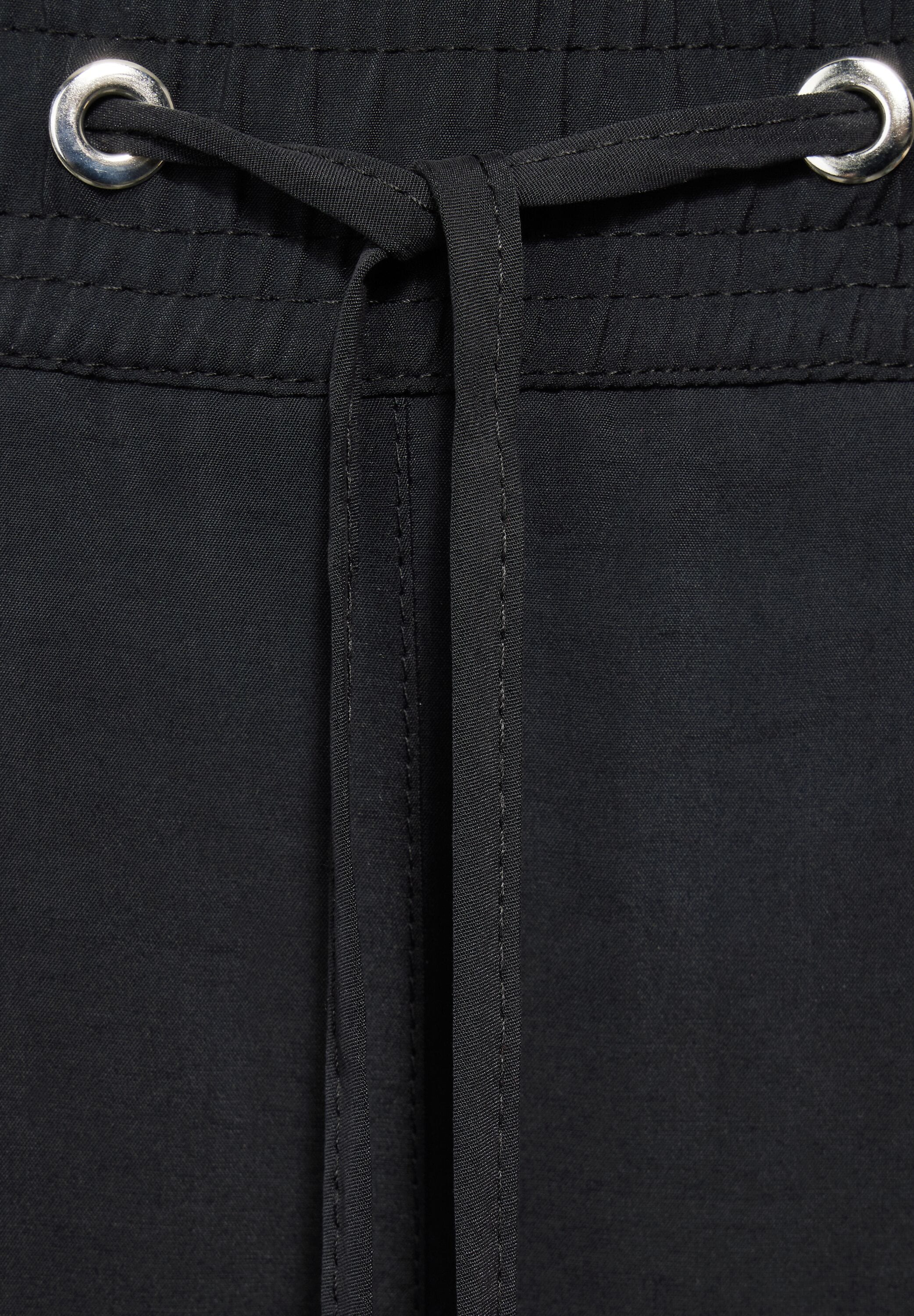 STREET ONE Pantalon en tissu  Sommerhose mit Kordelzug