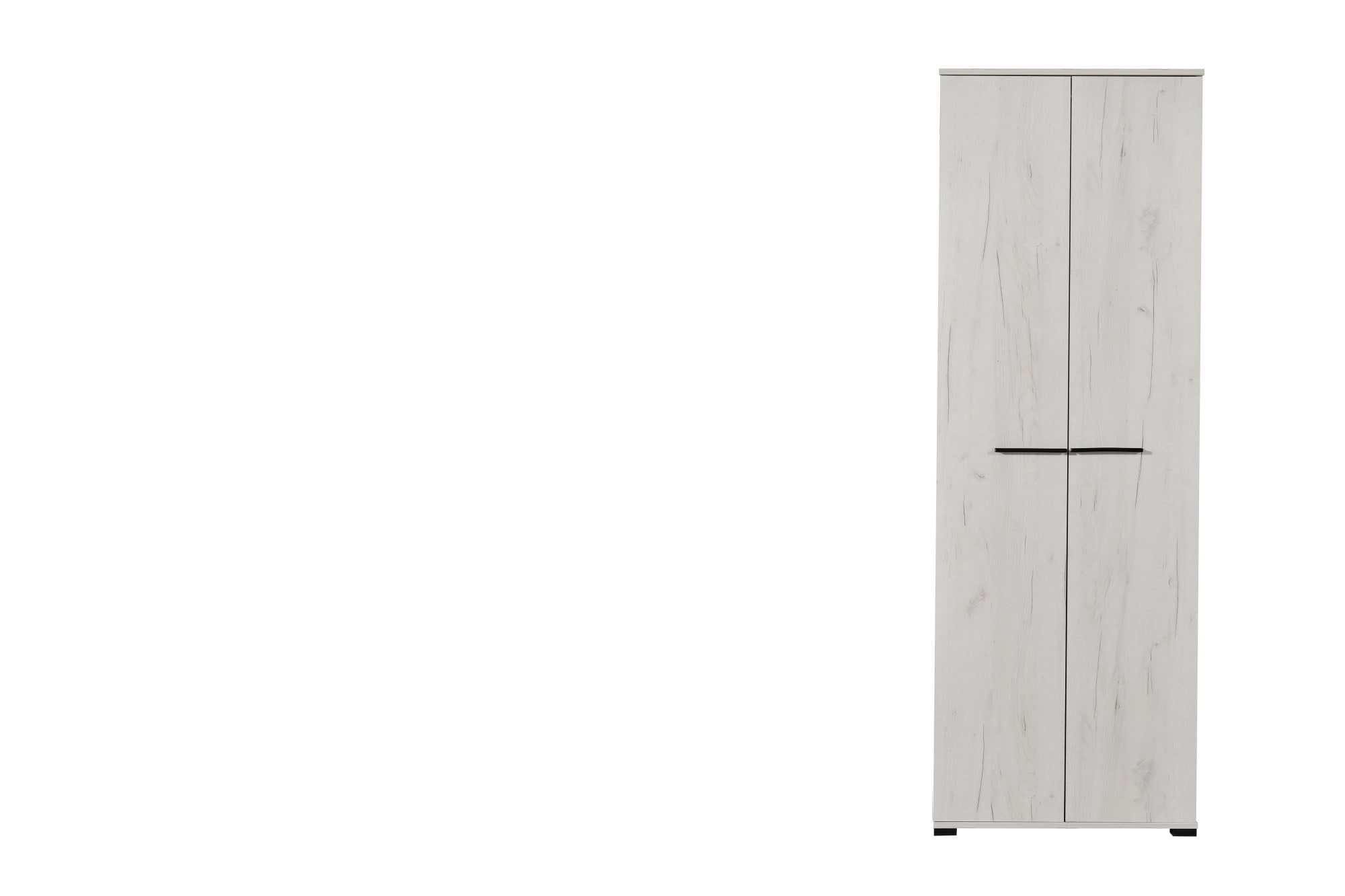 Home affaire Armoire vestiaire »Lorca Drehtürenschrank, Dielenschrank , Flurschrank, Mehrzweckschrank« Design moderne effet chêne avec chants ABS, 2 portes