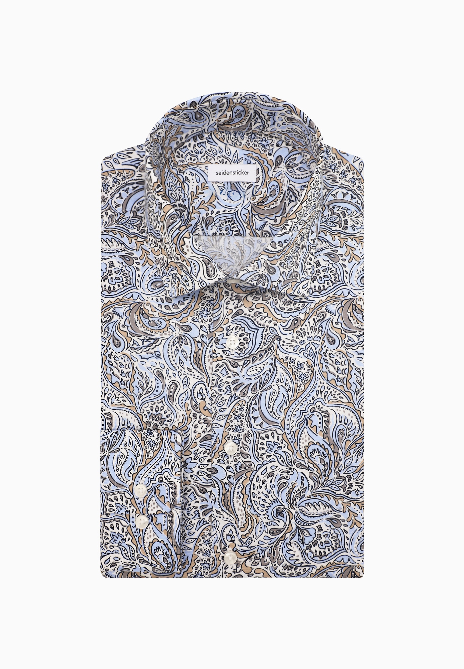 seidensticker Businesshemd »Slim« Slim Langarm Kentkragen Floral