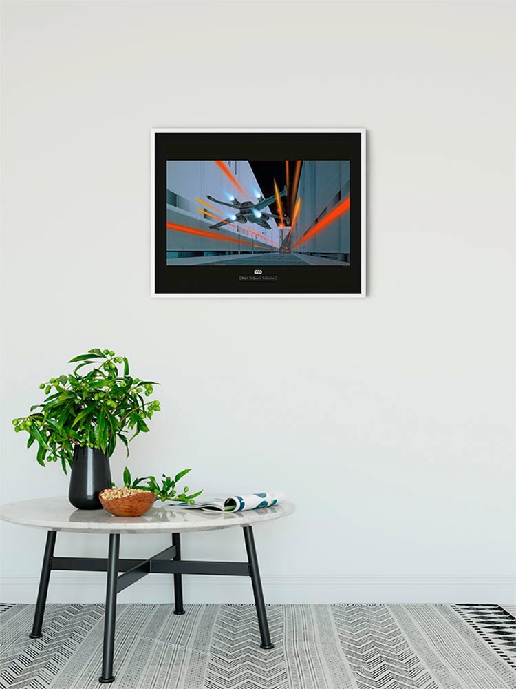 Komar Bild »Star Wars Classic RMQ Death Star Trench« Star Wars 1 Stk. tlg. Wandbild zur Dekoration im Kinderzimmer - ohne Rahmen