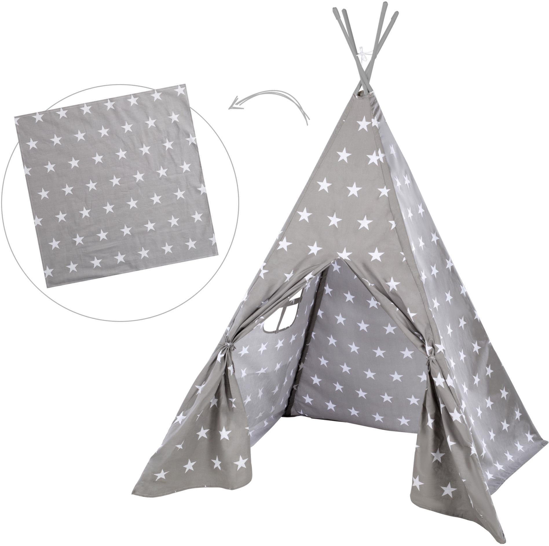 roba® Spielzelt »Tipizelt Little Stars«, (Set, 1 tlg., 1)