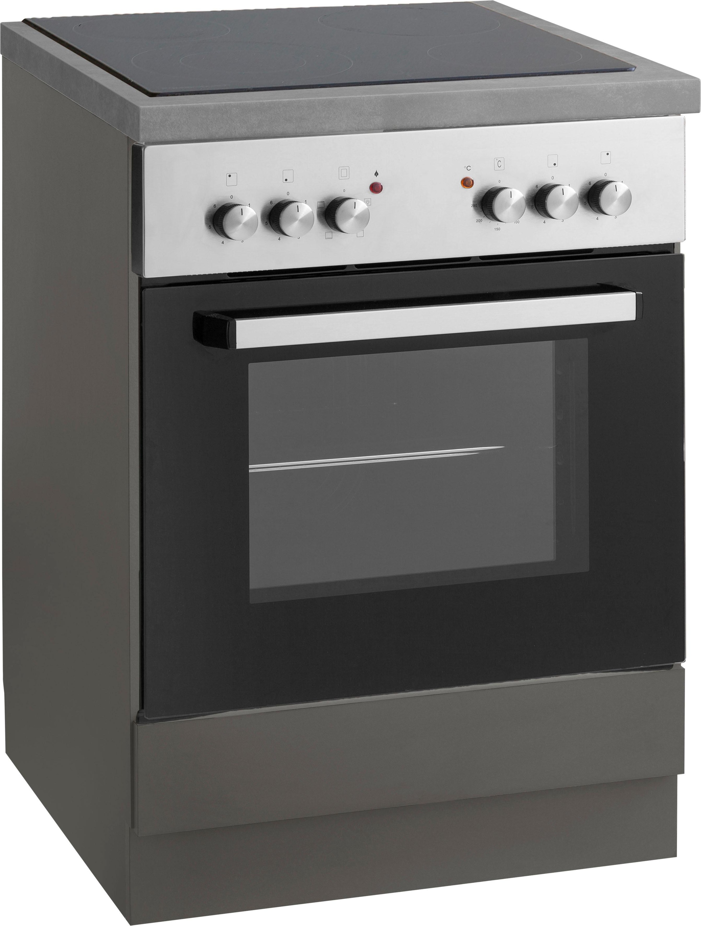 Image of wiho Küchen Herdumbauschrank »Esbo«, Arbeitsplatte ohne Ausschnitt für Kochfeld bei Ackermann Versand Schweiz