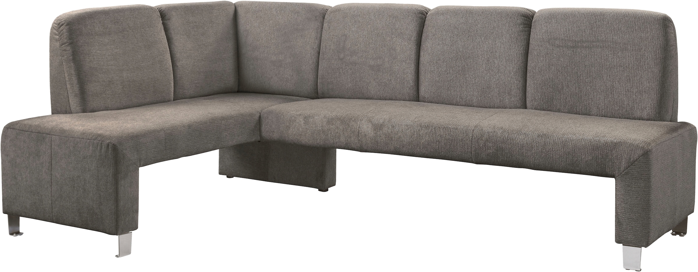 Image of exxpo - sofa fashion Eckbank "Intenso, viele Bezugsstoffe Cord, Struktur 243/158 cm (B/T)" hohe Bodenfreiheit, frei im Raum stellbar, hoher Sitzkomfort