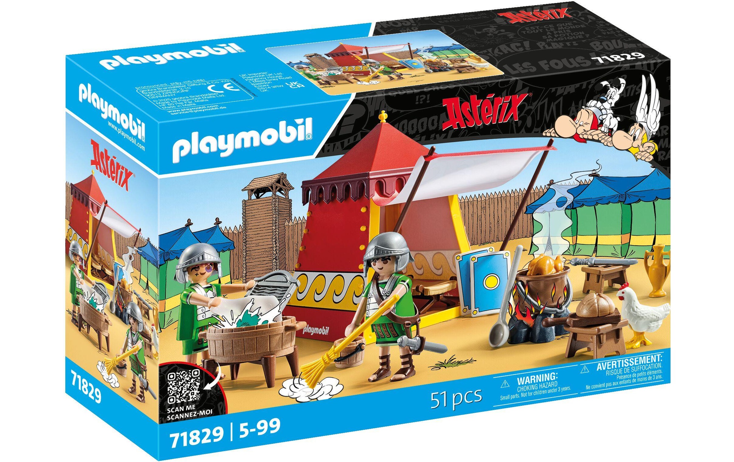 Image of Playmobil Spielbausteine "Asterix Legionärszelt 71829"
