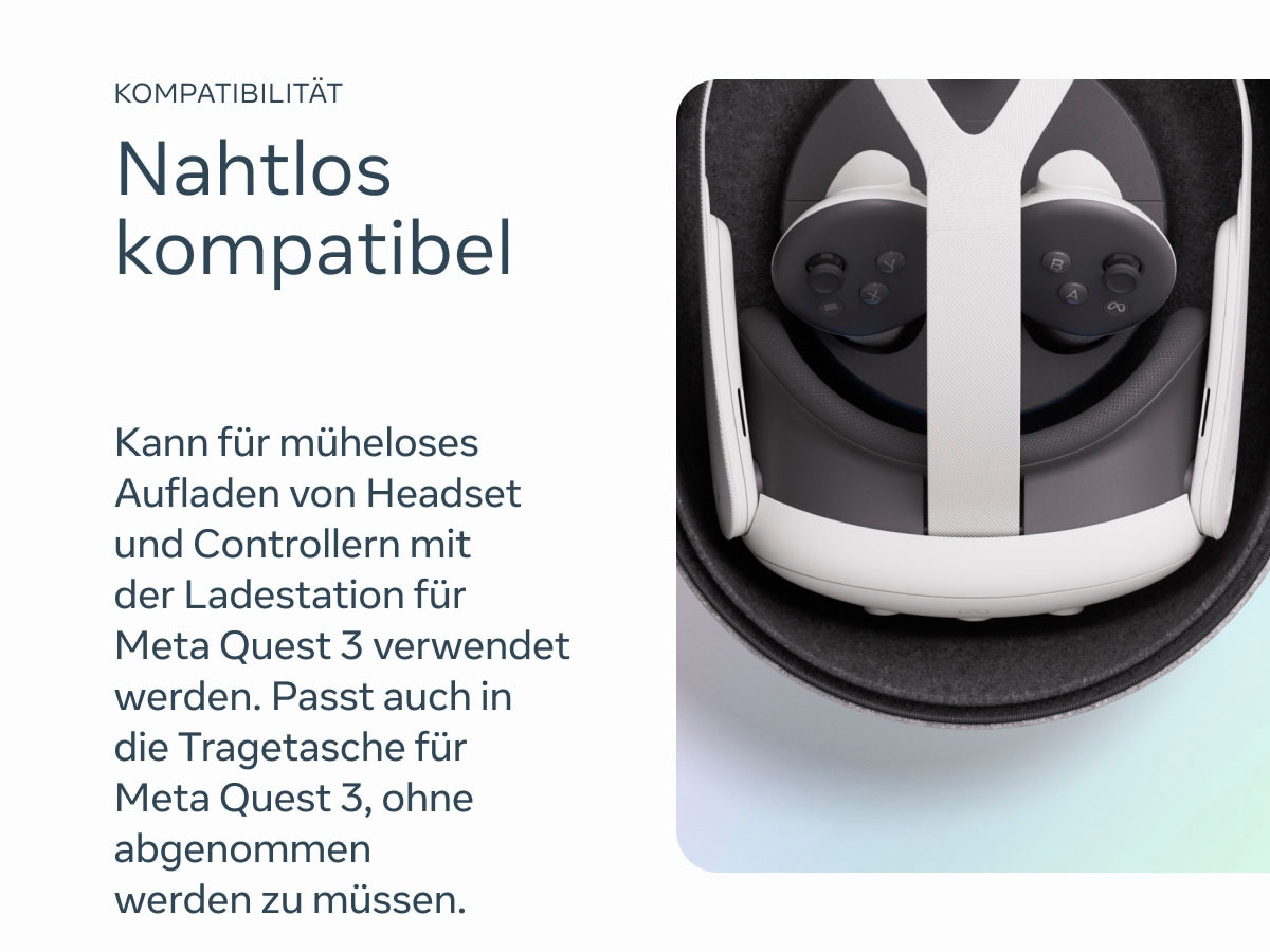 Meta VR Brillen-Halterung »Quest 3 Silicone Facial Interface«