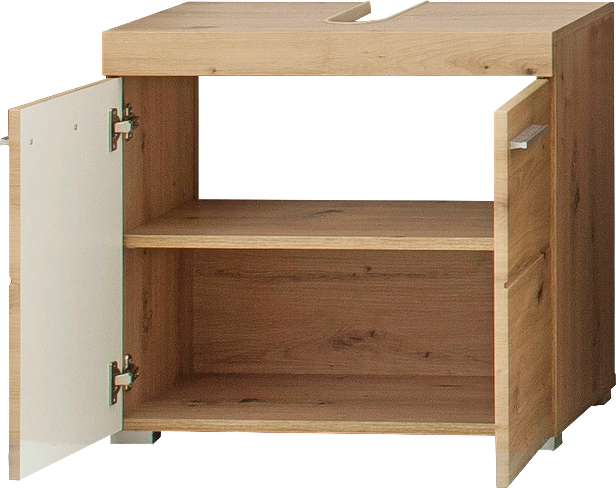 INOSIGN Waschbeckenunterschrank »Avena«, Waschtisch mit 2 Türen - Aussparung 26/8 cm - (B/T/H) 60/34/56 cm