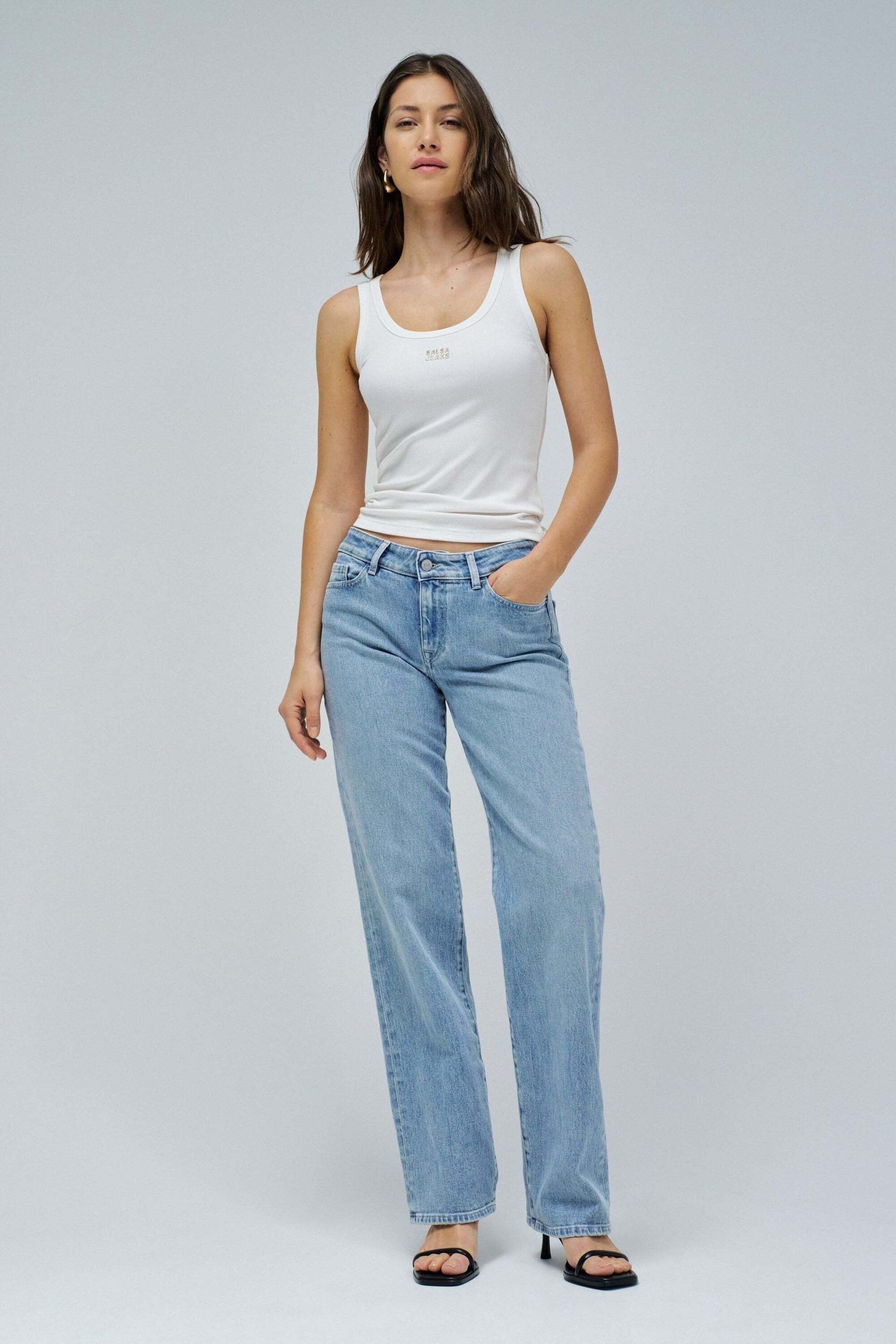 Salsa Débardeur »Salsa Jeans Top Embroidered Branding«