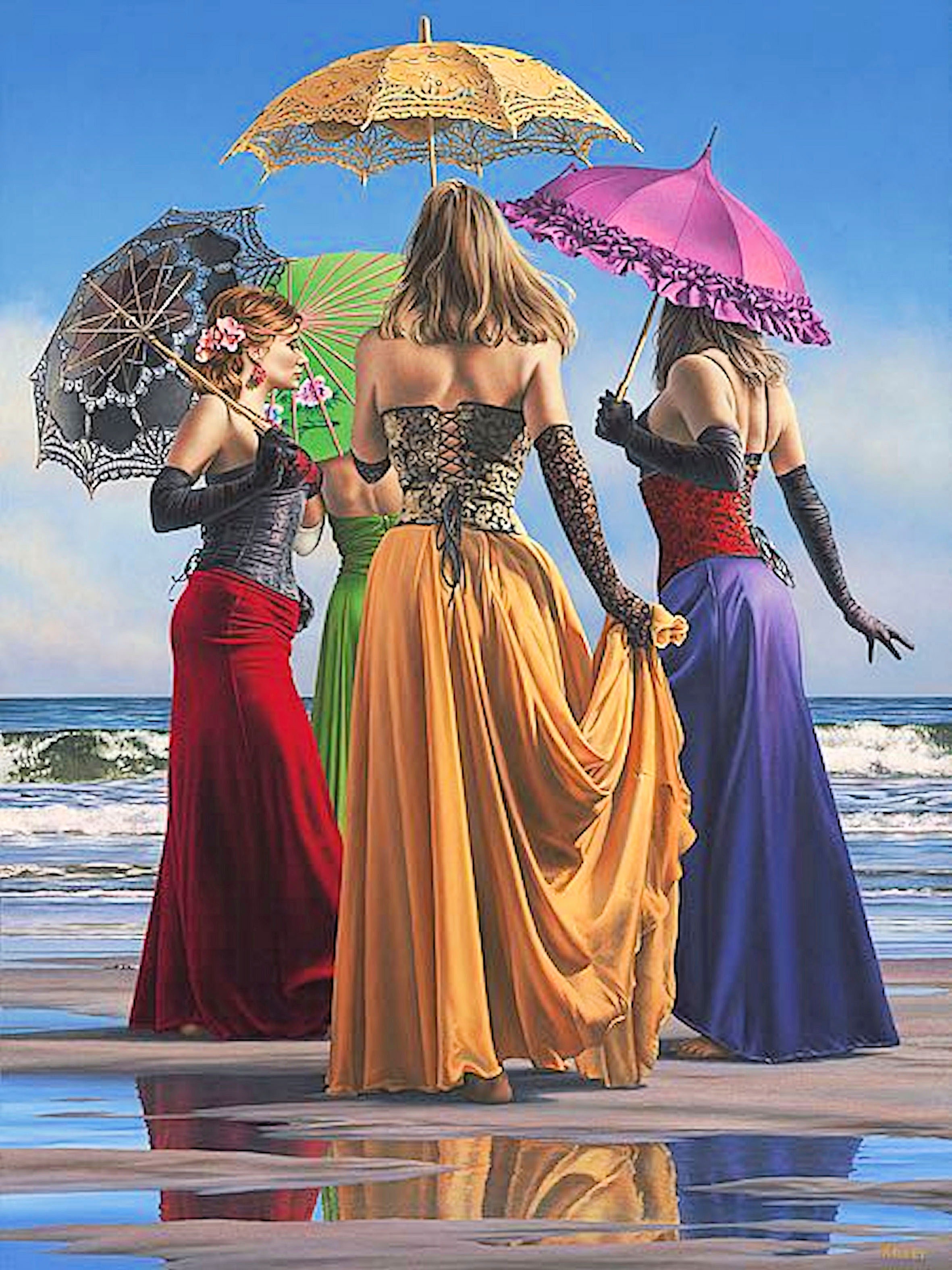 Image of my home Leinwandbild »KELLEY / Sonnenschirme«, (1 St.) bei Ackermann Versand Schweiz