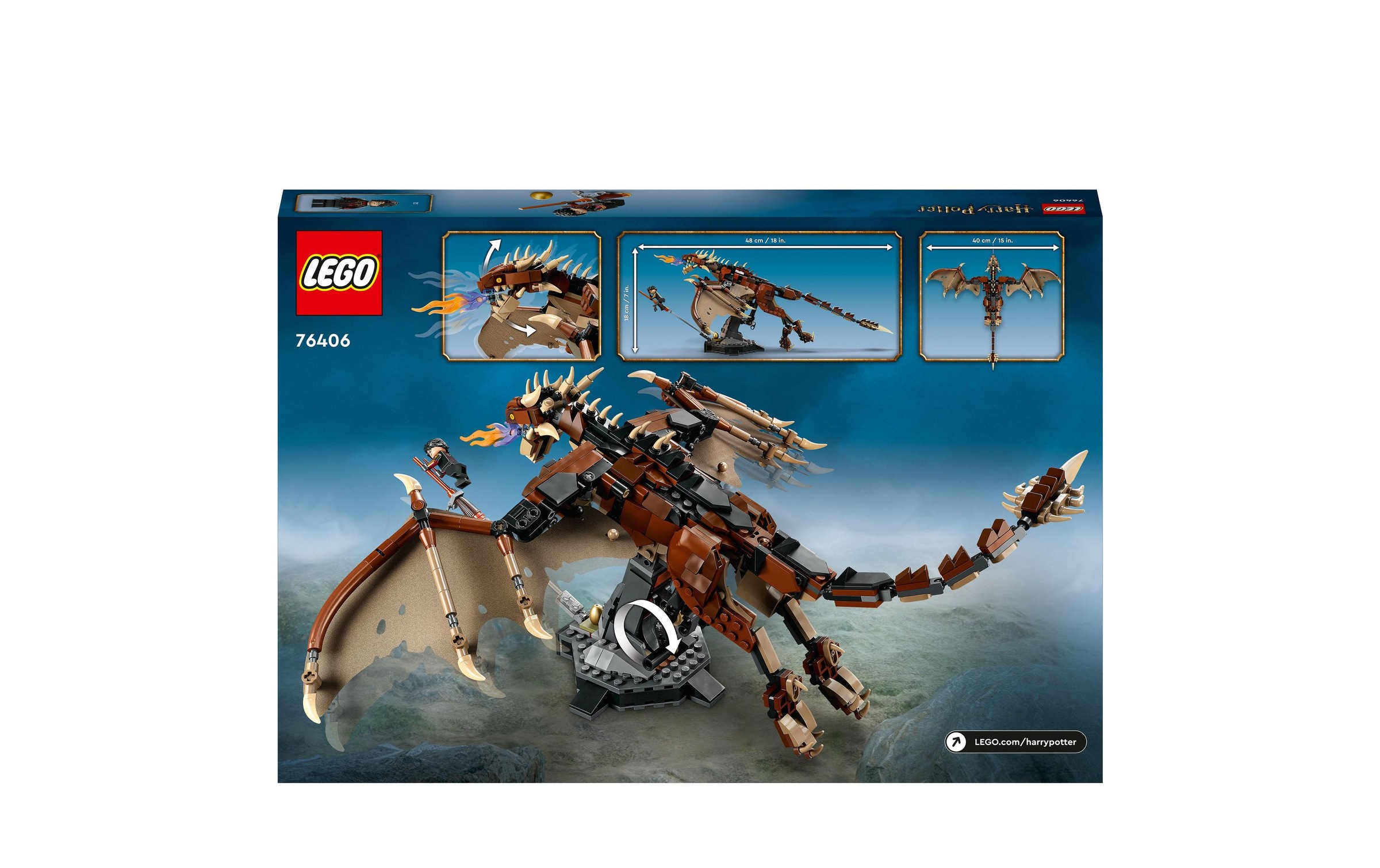 LEGO® Spielbausteine »Ungarischer Horn«, (671 St.)