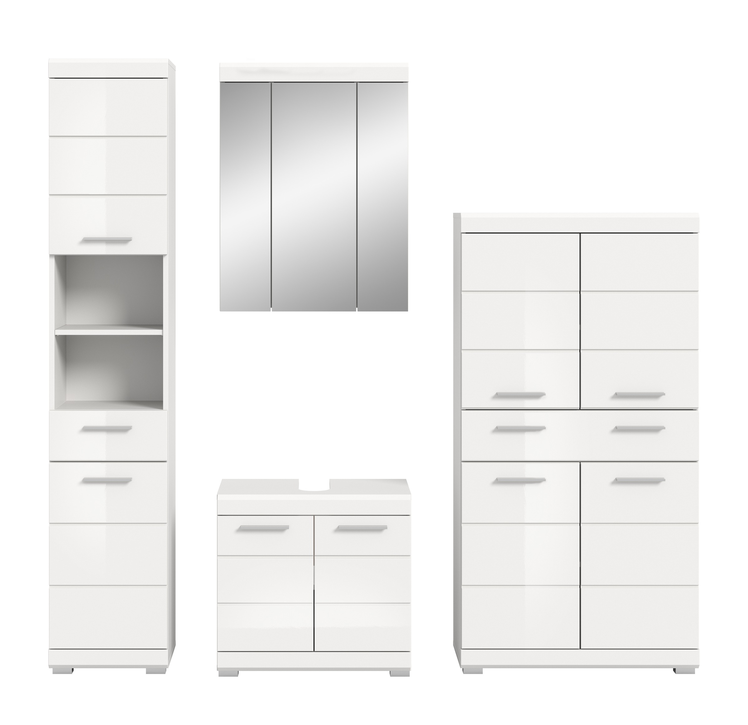 INOSIGN Ensemble de meubles de salle de bain »Siena, 4 teilig, bestehend aus:« Set, TOPSELLER!, 4 cuis tlg.