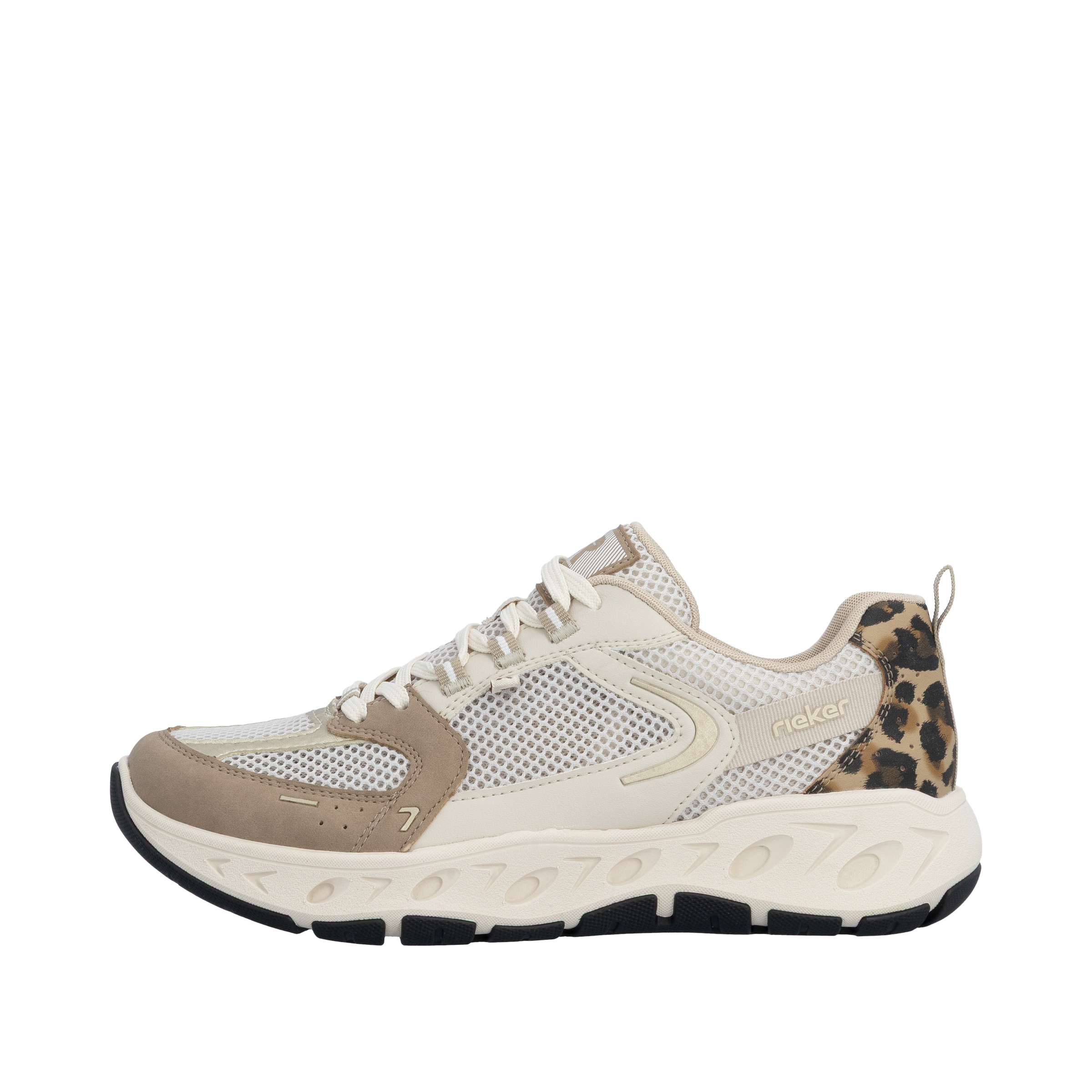 Rieker Baskets à plateforme  Chaussure à lacets, sneaker de loisirs, chaussure basse avec semelle intérieure MemoSoft