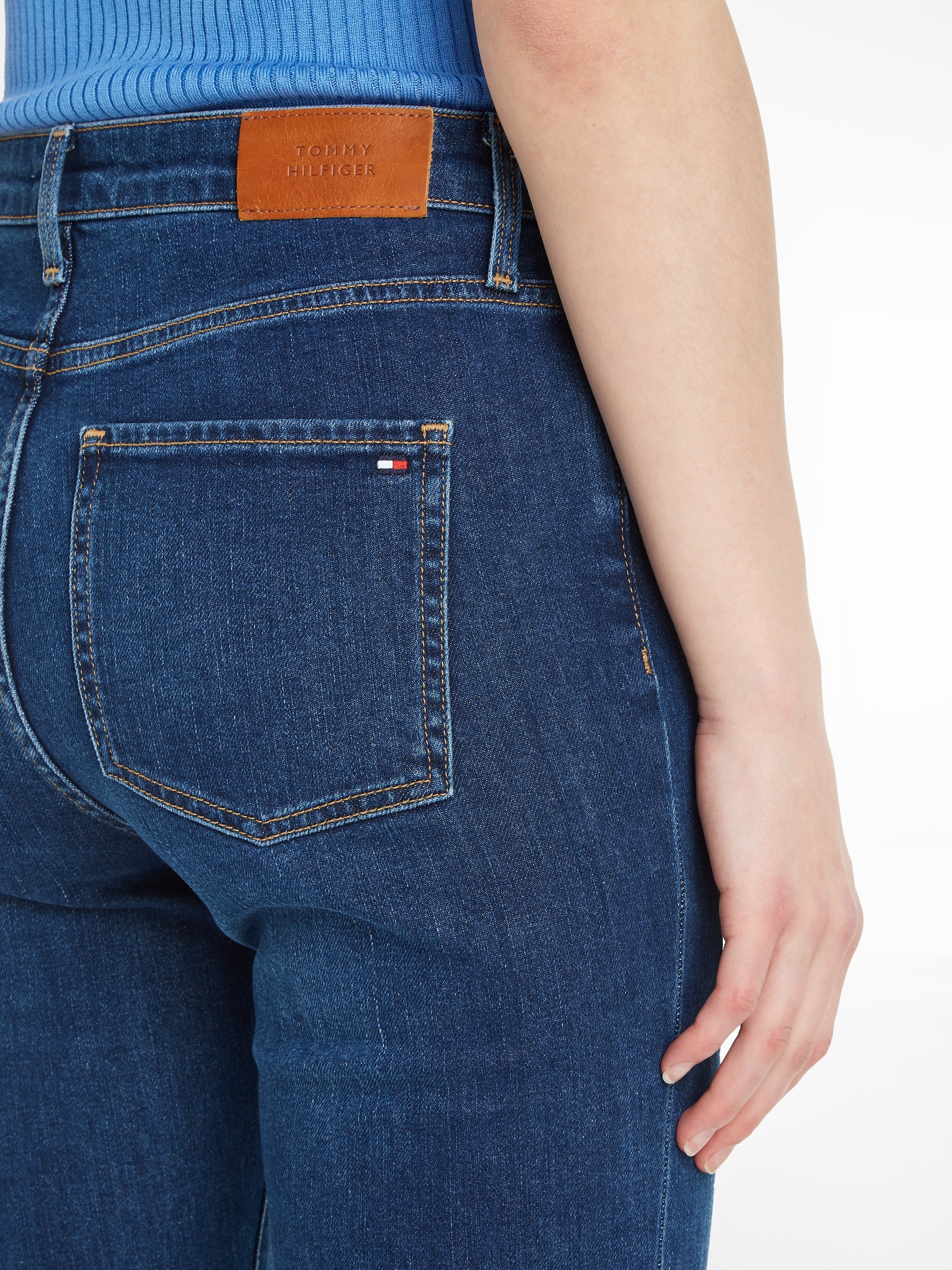 ♕ Tommy Bootcut-Jeans, Bügelfalten versandkostenfrei kaufen Hilfiger mit