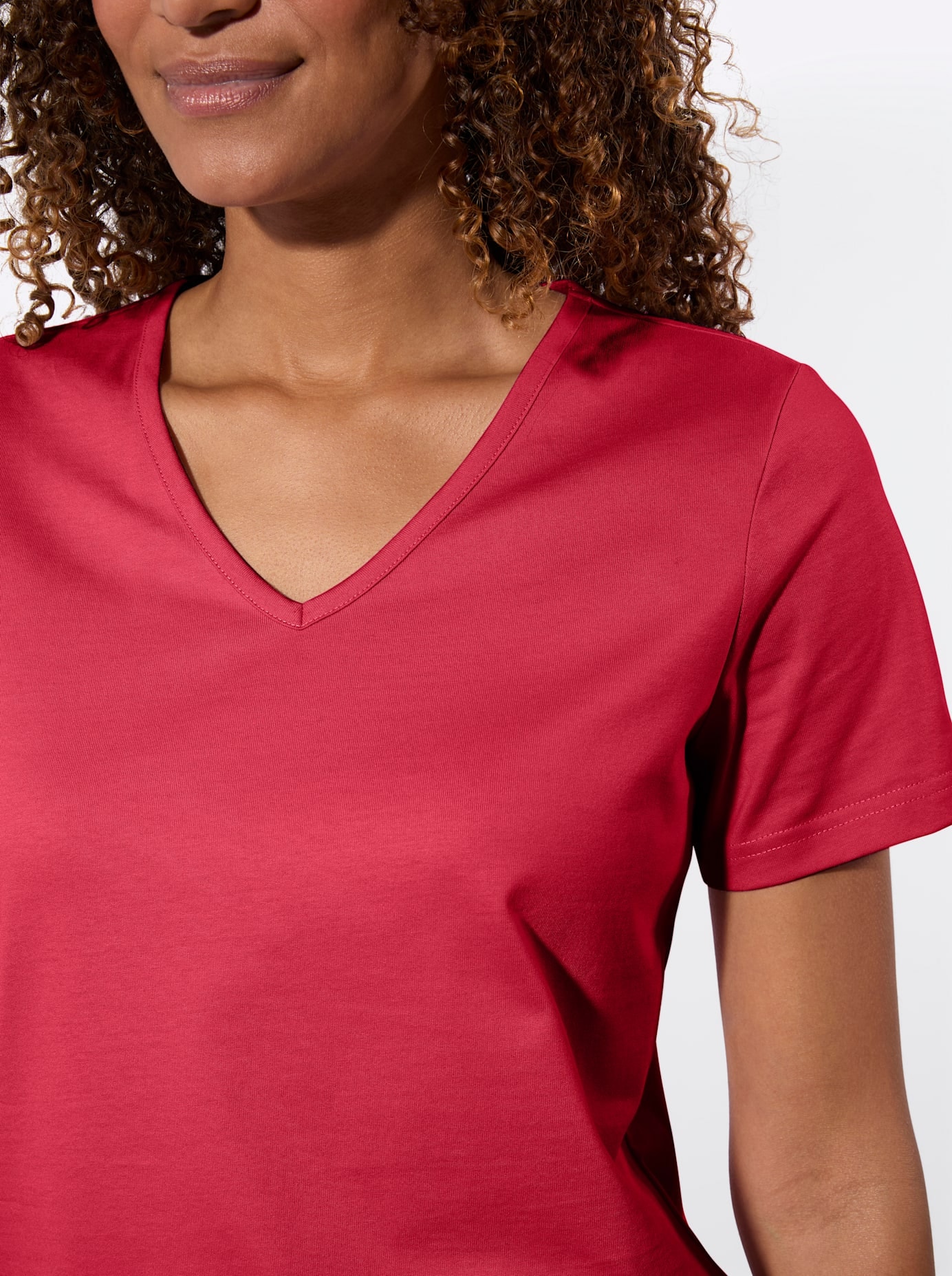 Casual Looks T-shirt à manches courtes »2er-Pack Shirts« 2 pièces