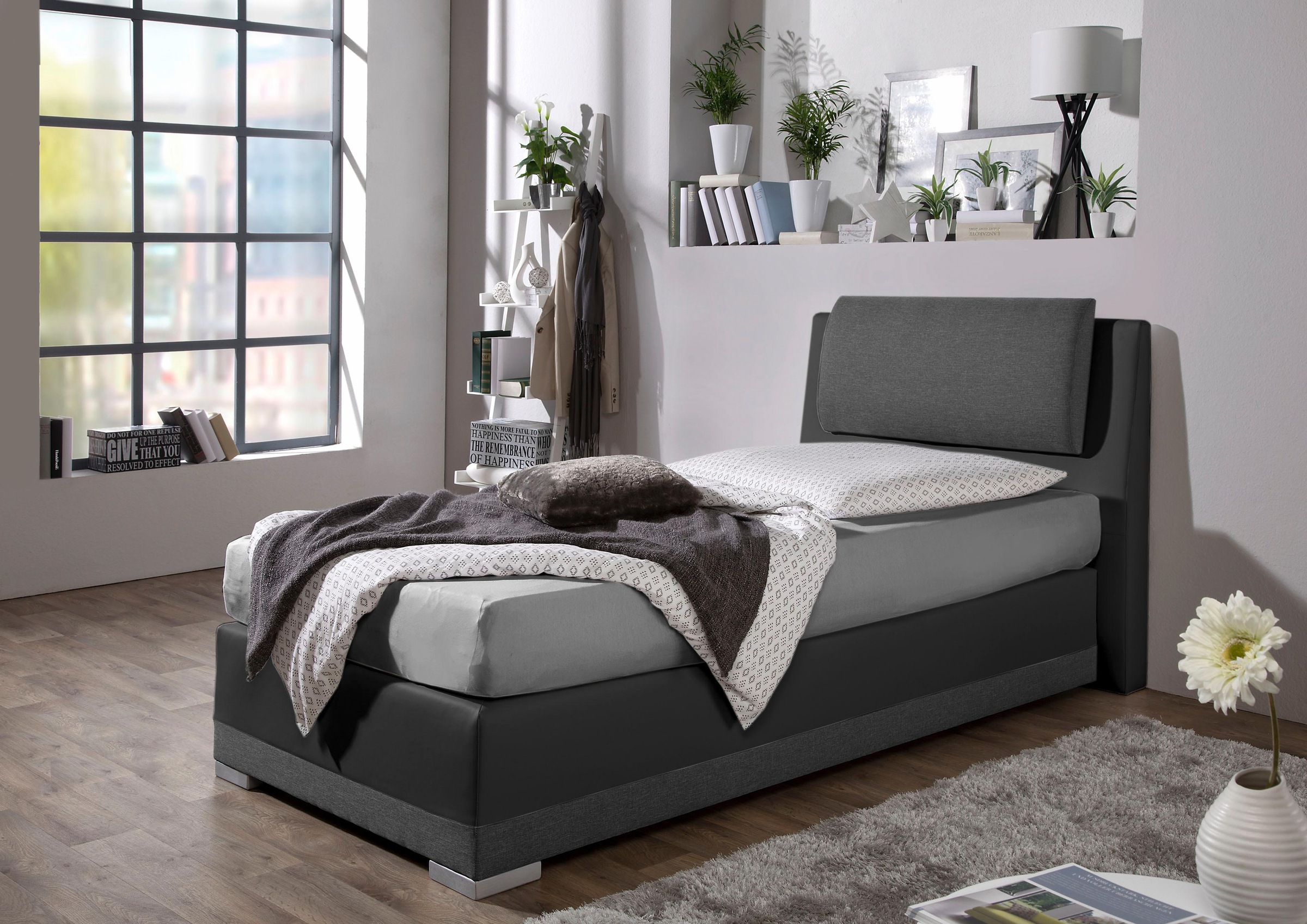 Maintal Boxspringbett verstellbare Kopfstütze