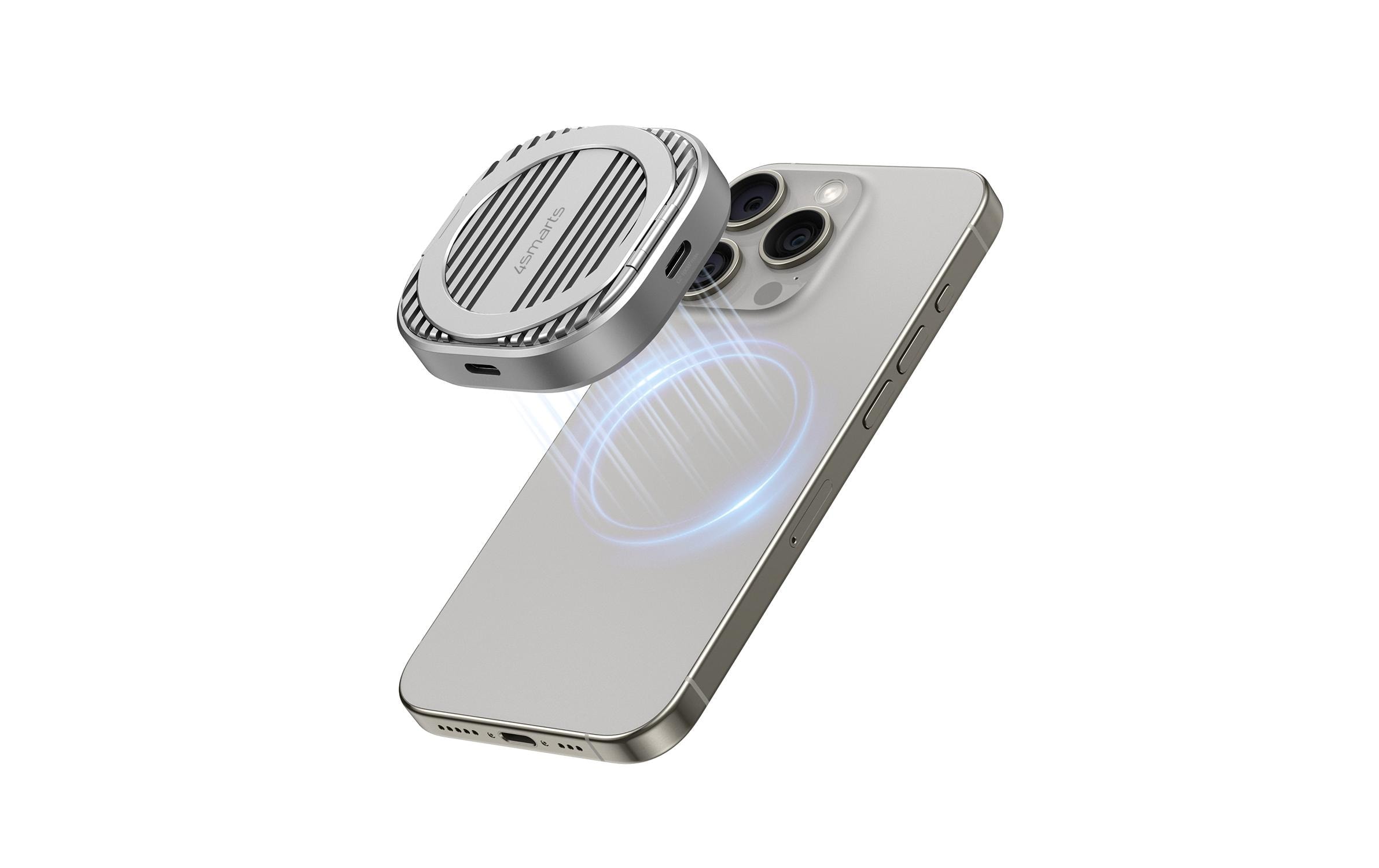 4smarts Magnet »Kickstand MagSafe-kompatibel grau«