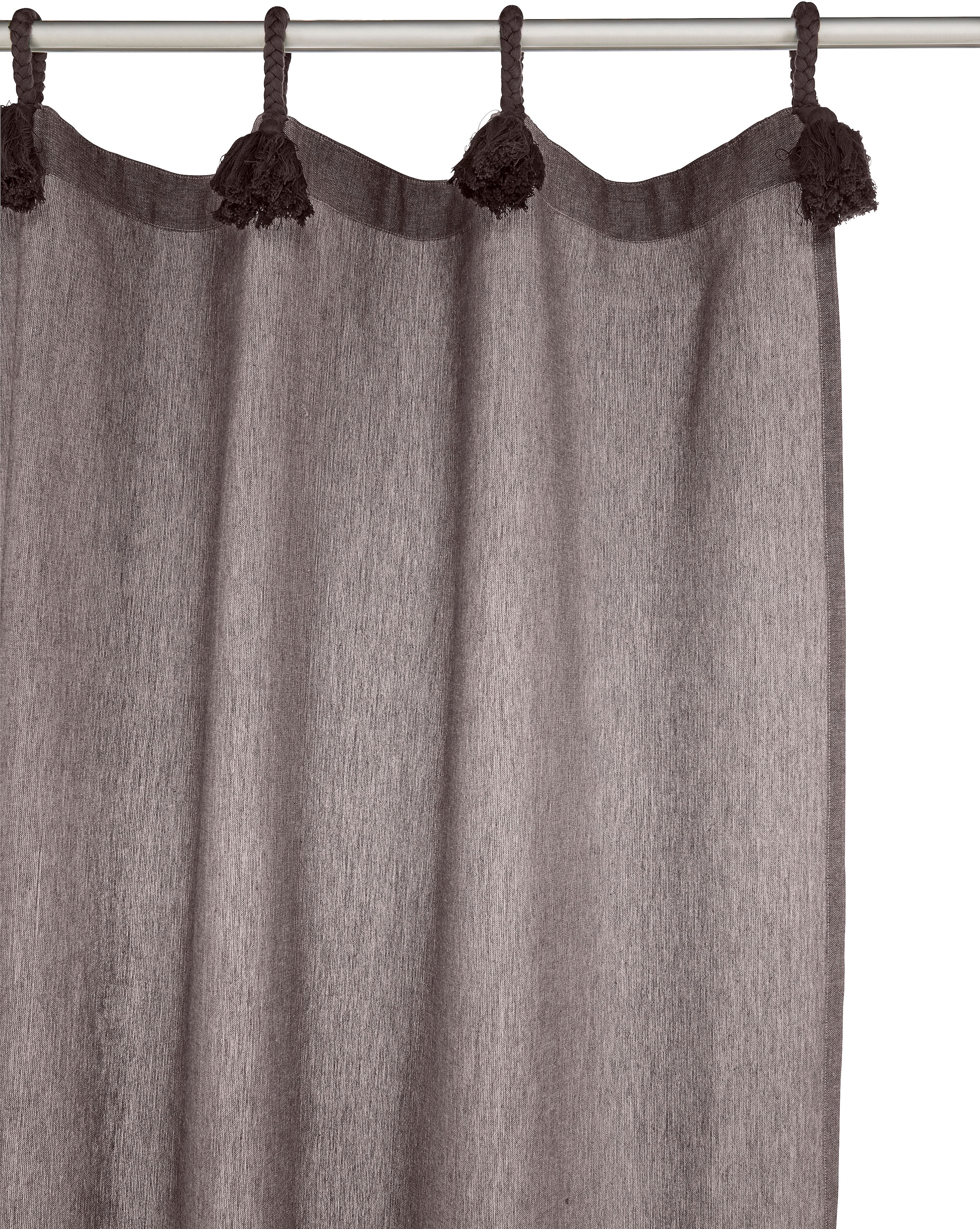 LeGer Home by Lena Gercke Gardine »Jada« Schlaufen 1 Stk. tlg. blickdicht, Bio-Baumwolle, gewebt, verschiedene Grössen,