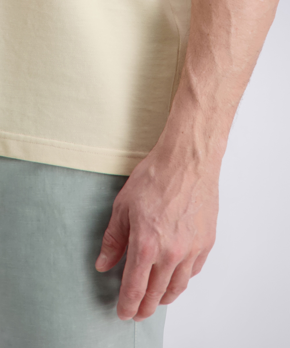 Pierre Cardin Poloshirt normale Passform, mit kurzem Arm, mit offenem Polokragen